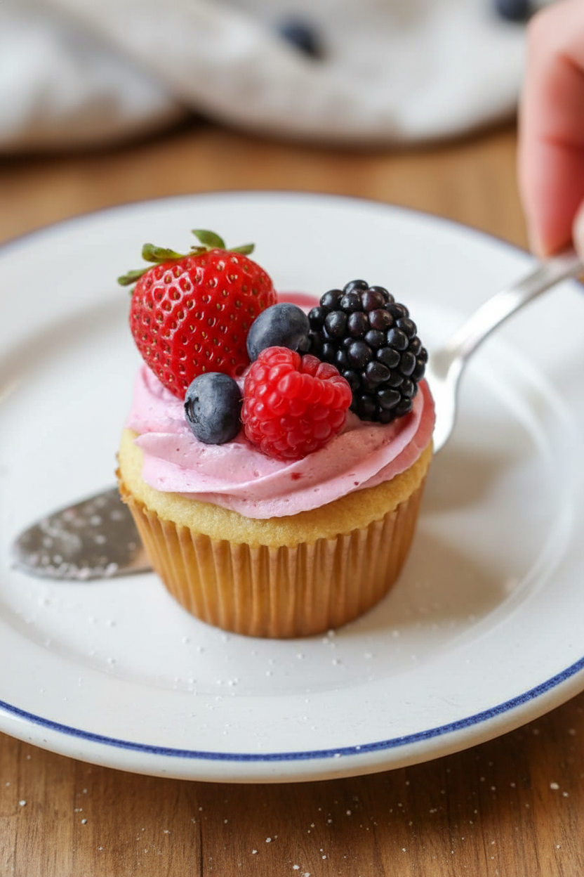 Berry Buttercream Frosting Recipe and Tips
