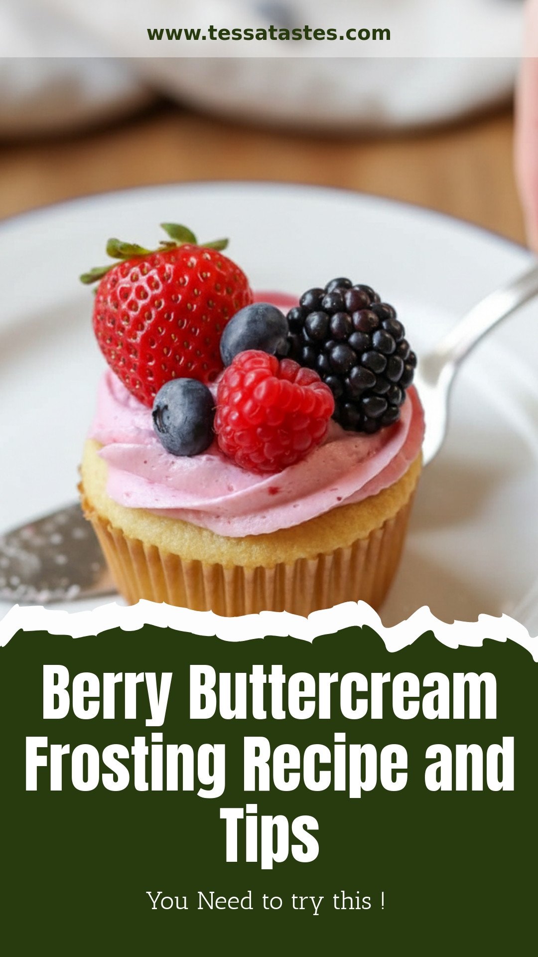 Berry Buttercream Frosting Recipe and Tips