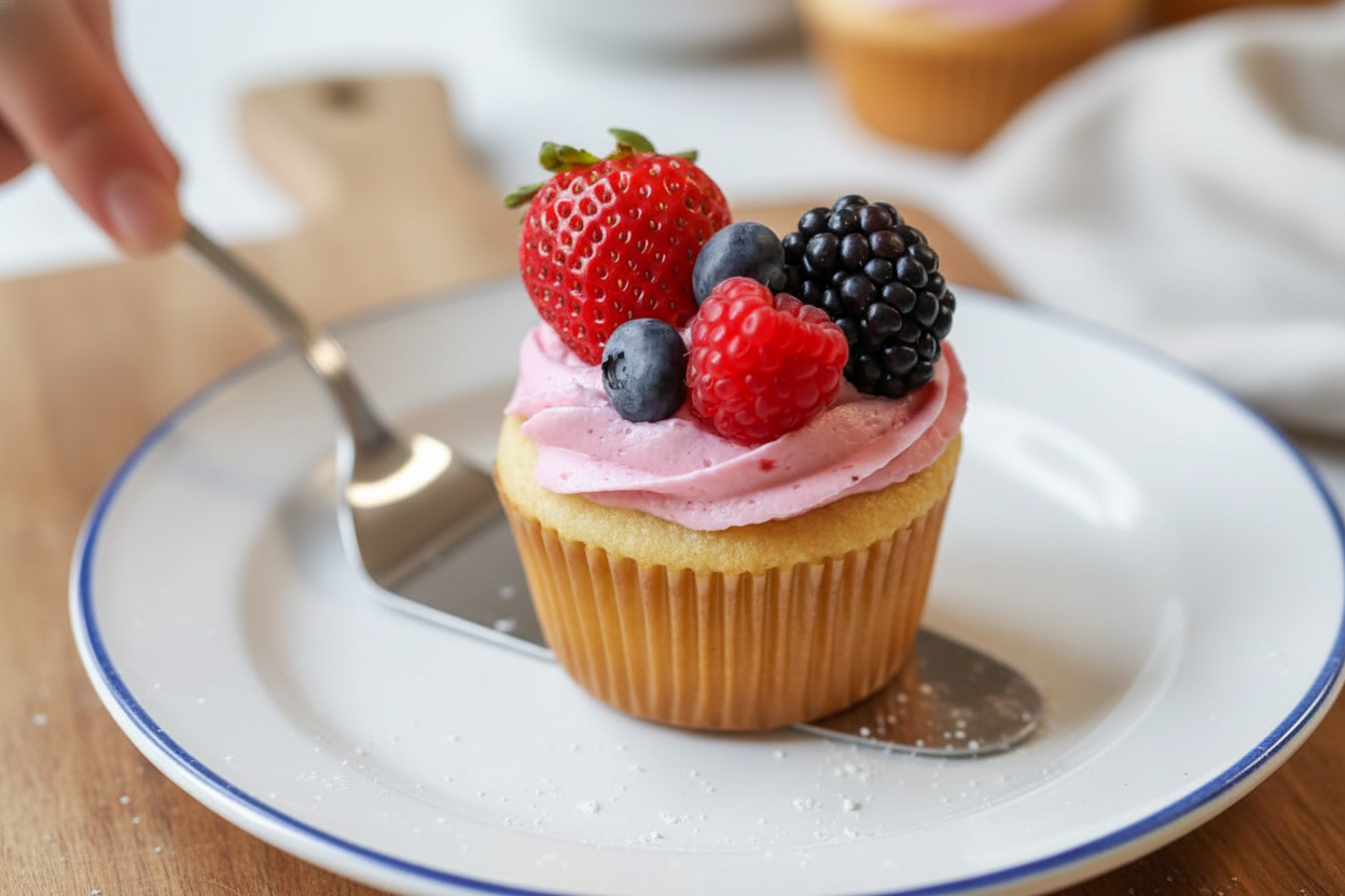 Berry Buttercream Frosting Recipe and Tips