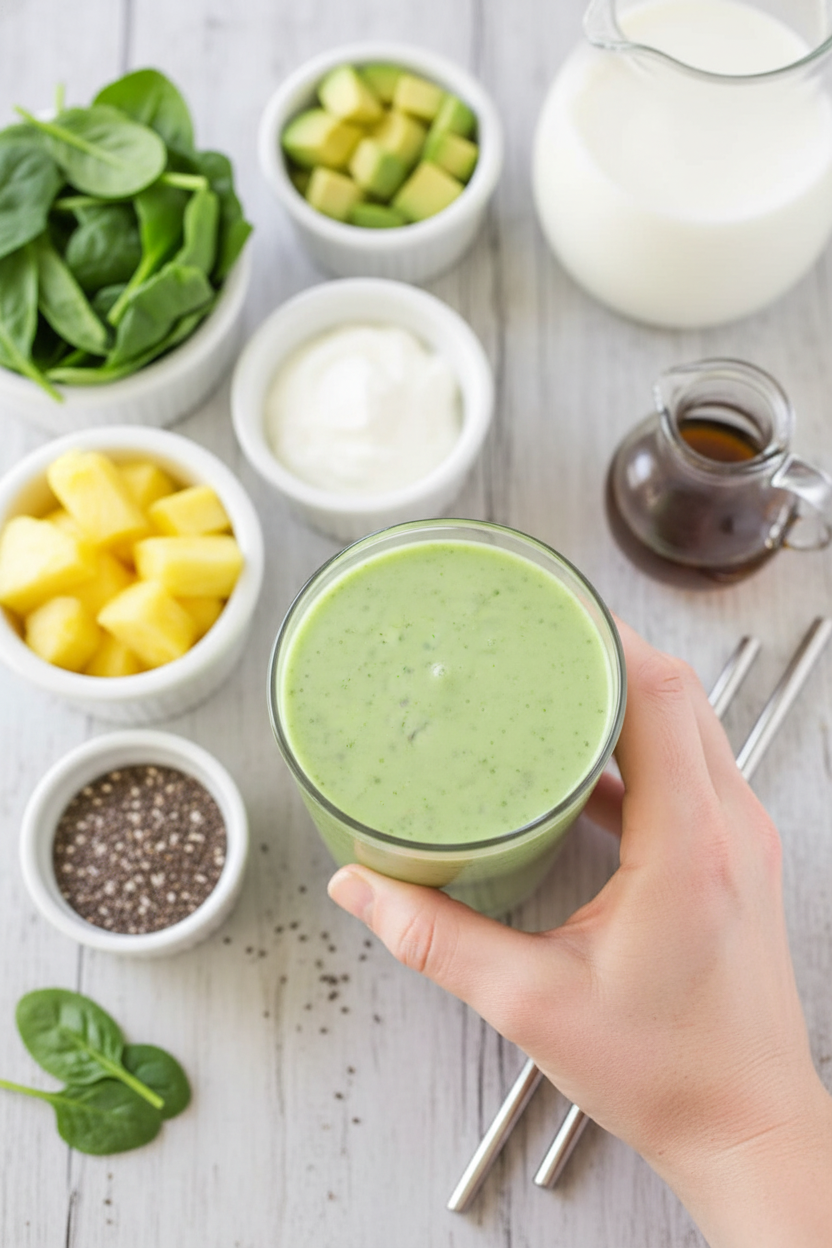 Best Green Smoothie Recipe for Energy and Health
