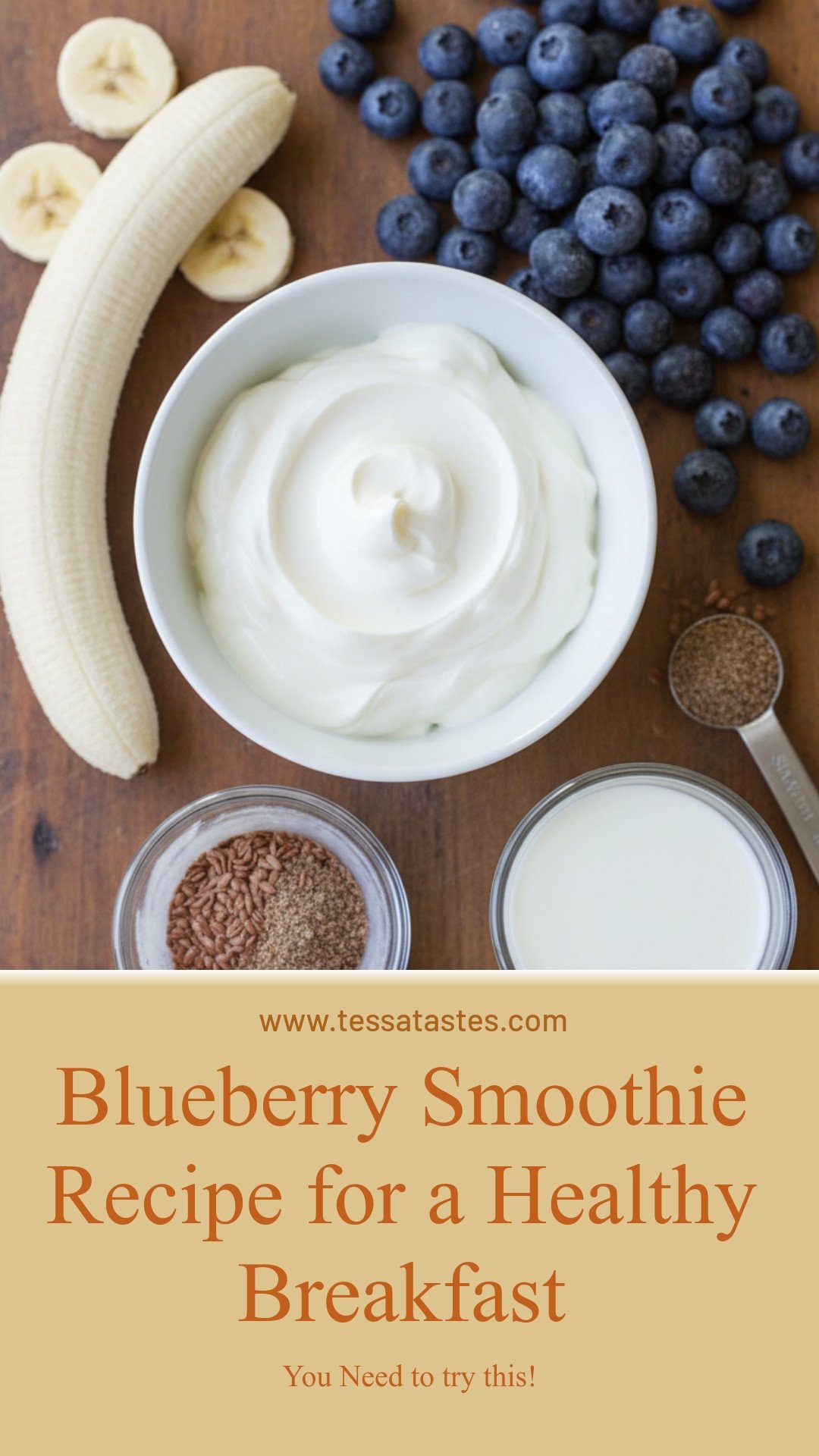 Blueberry Smoothie Recipe for a Healthy Breakfast