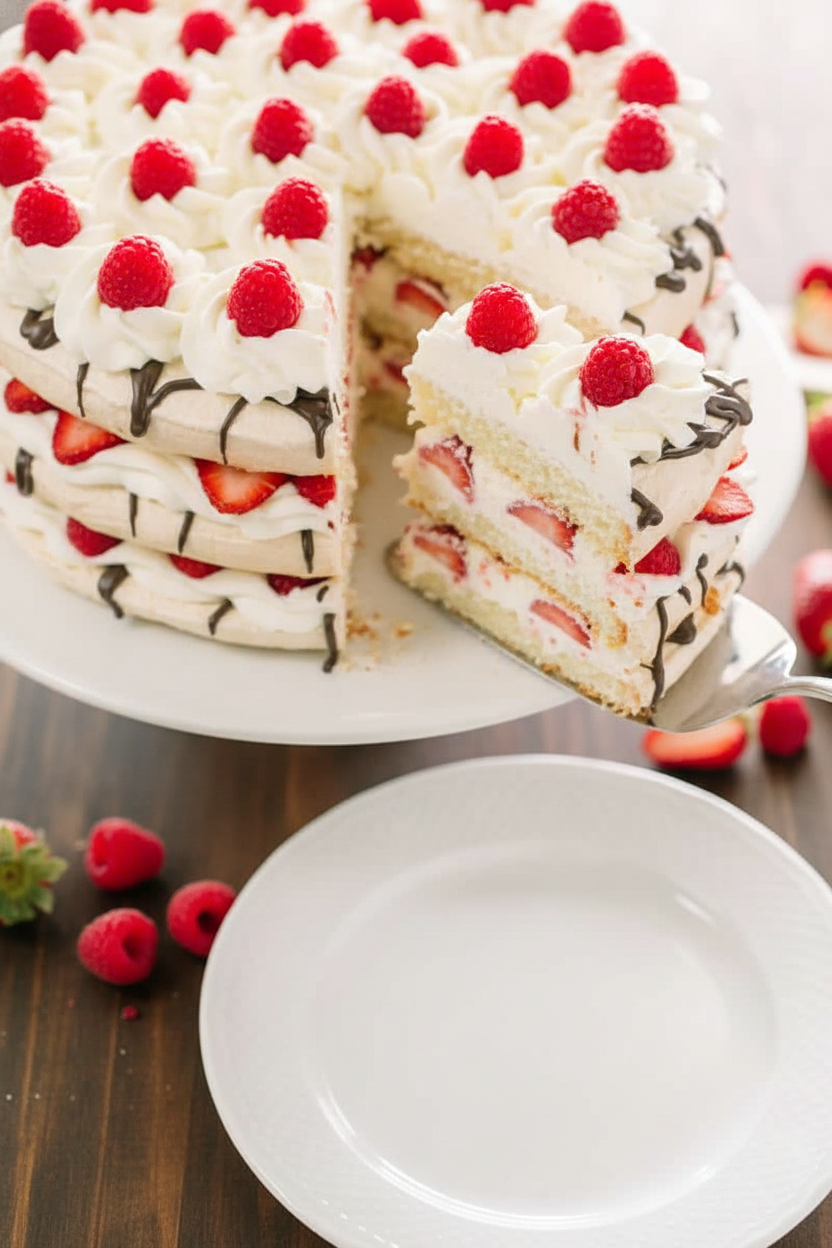 Boccone Dolce Italian Meringue Cake Recipe