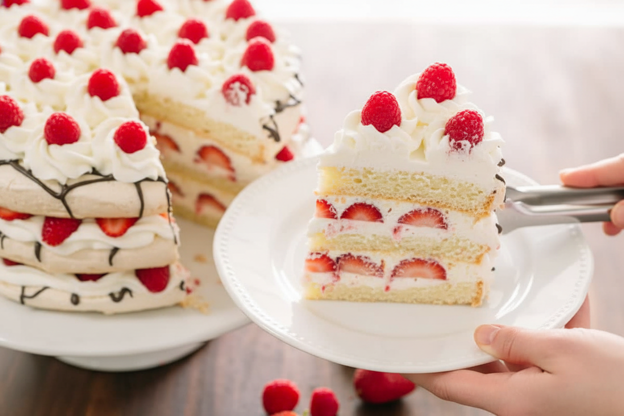 Boccone Dolce Italian Meringue Cake Recipe