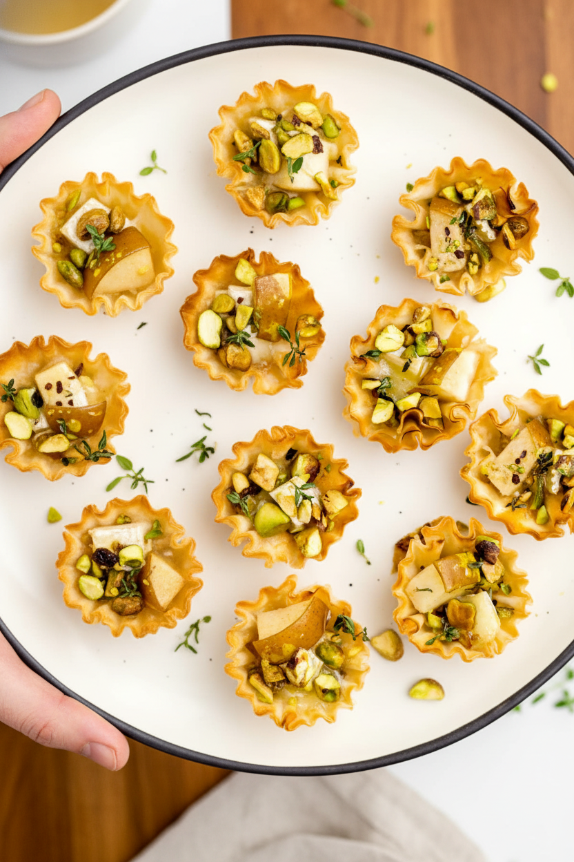 Brie and Pear Tart Recipe