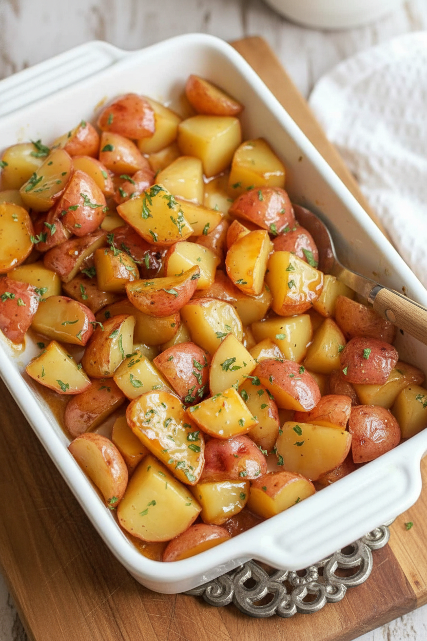 Brown Sugar Glazed Red Potatoes Recipe
