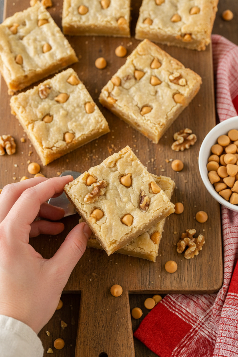 Butterscotch Brownies Recipe Easy Blondies