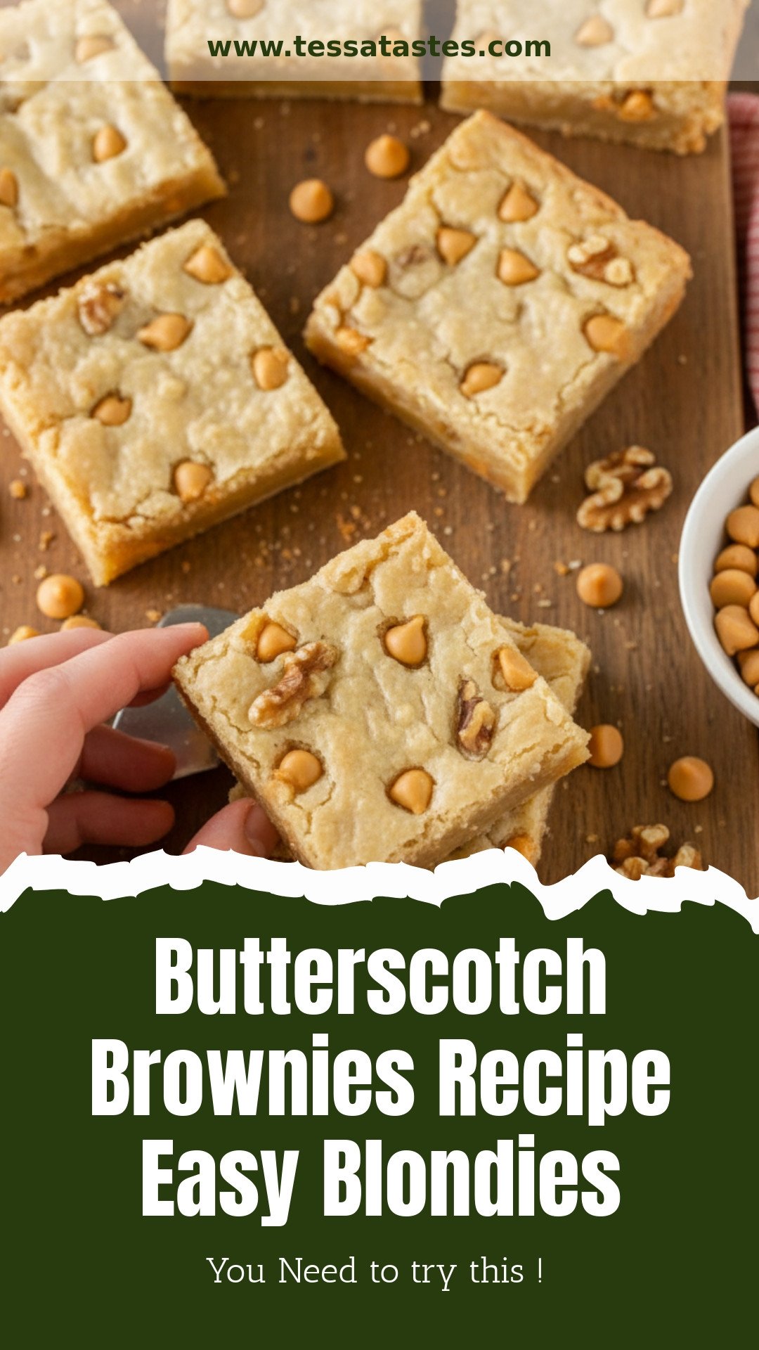 Butterscotch Brownies Recipe Easy Blondies