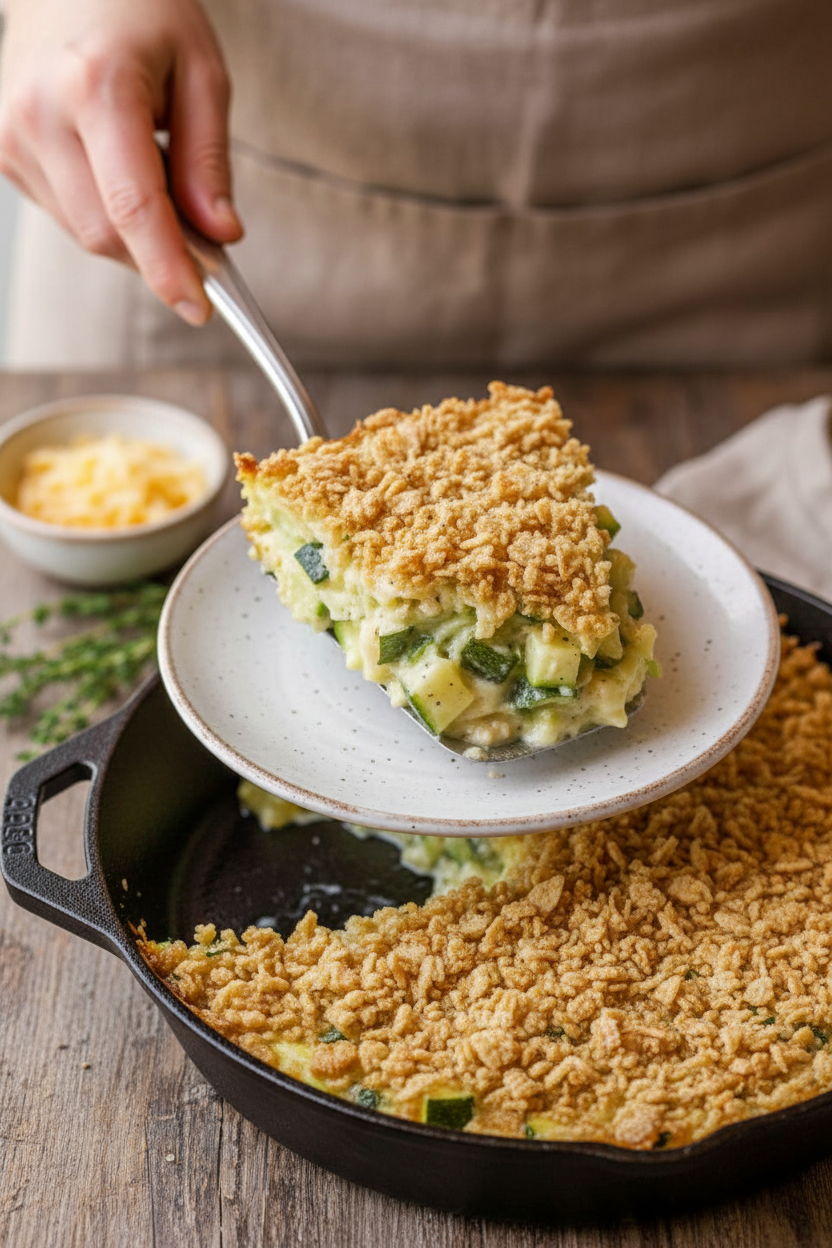 Cheesy Zucchini Casserole Recipe