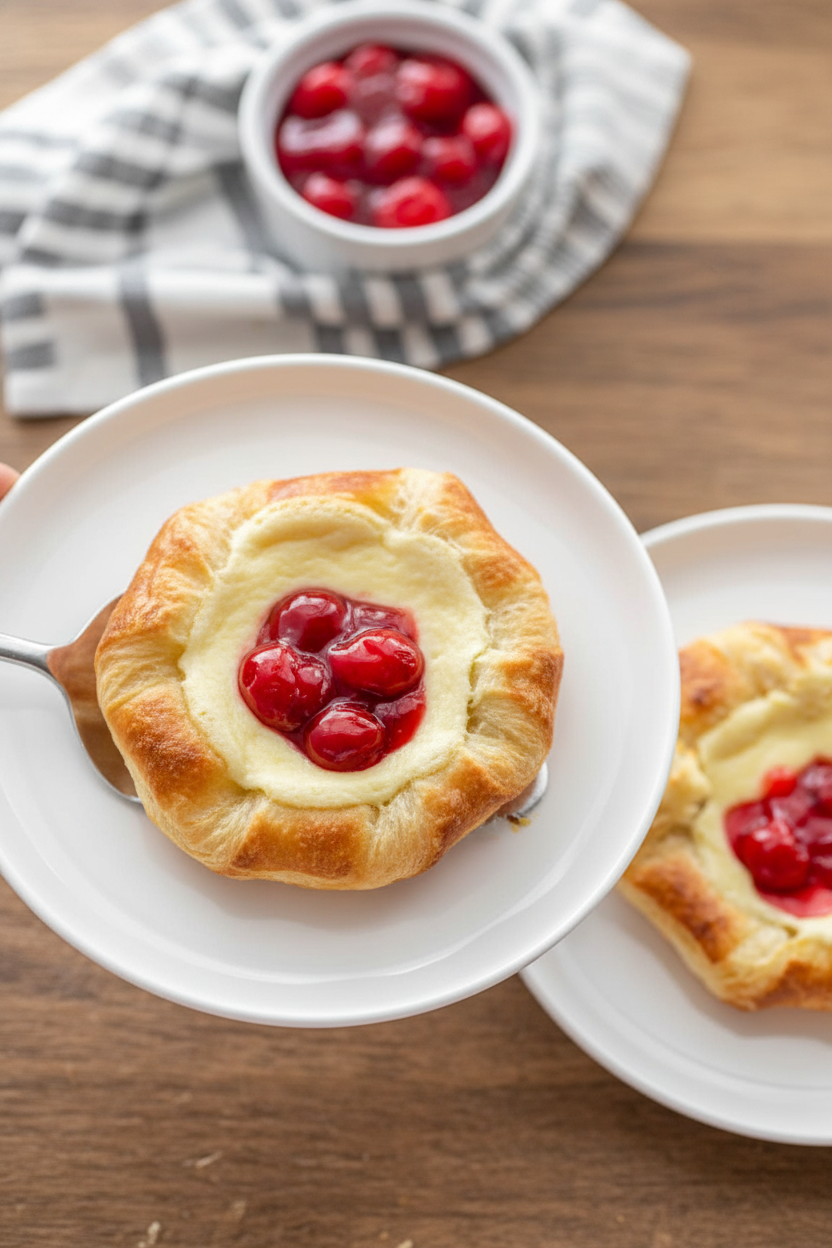 Cherry Danish Recipe Easy Homemade Pastry