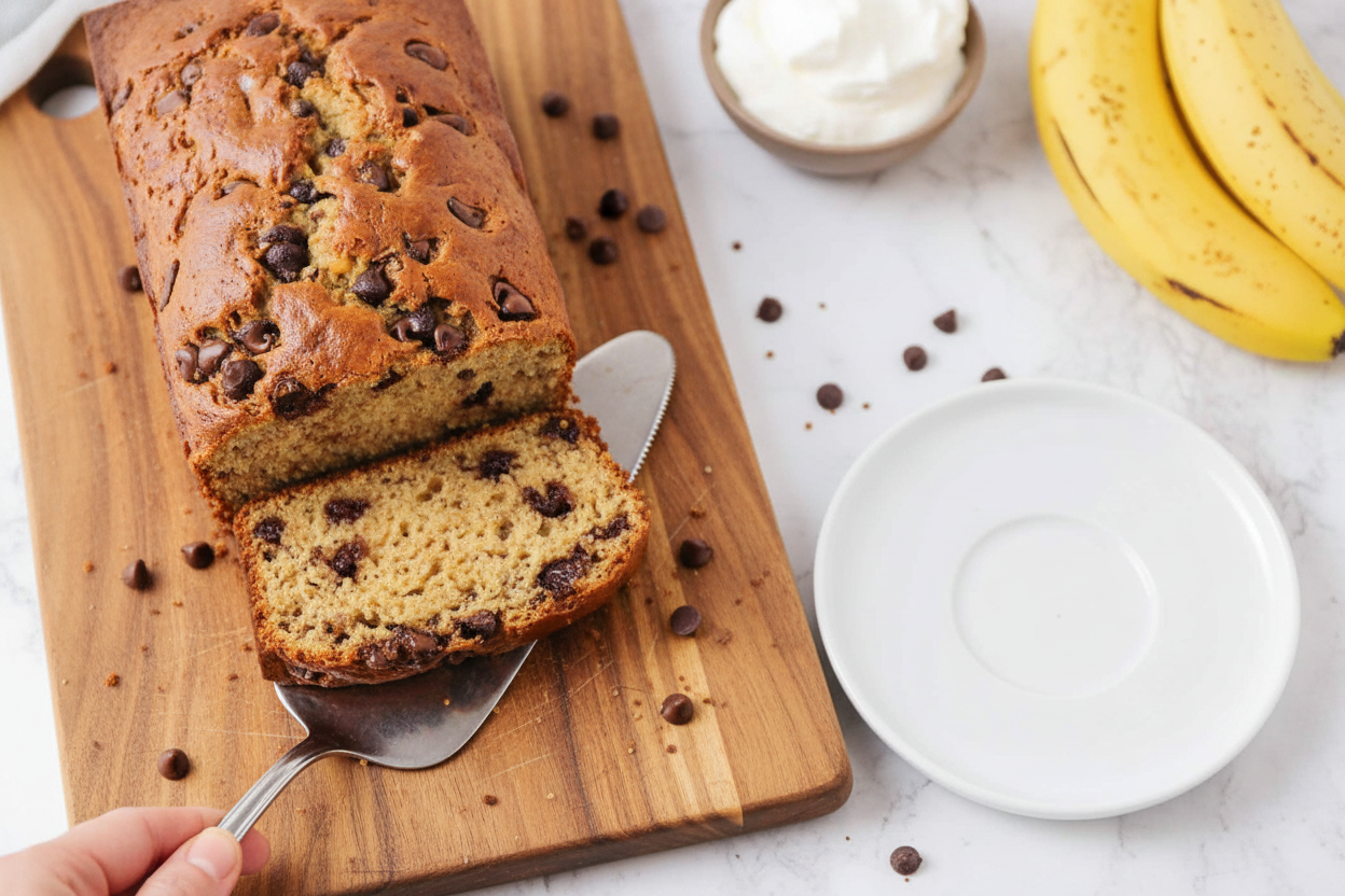 Chocolate Chip Banana Bread Recipe