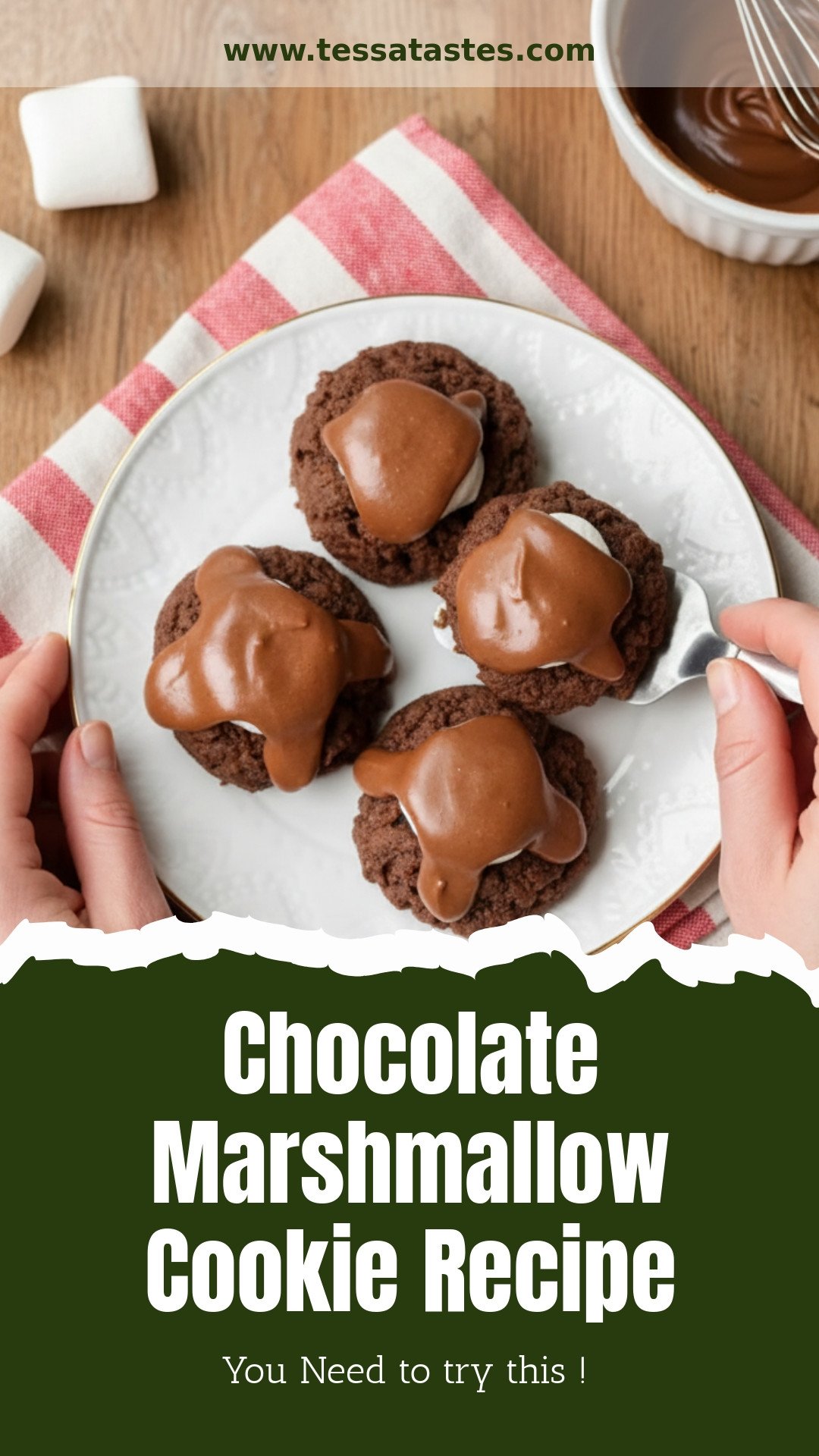 Chocolate Marshmallow Cookie Recipe