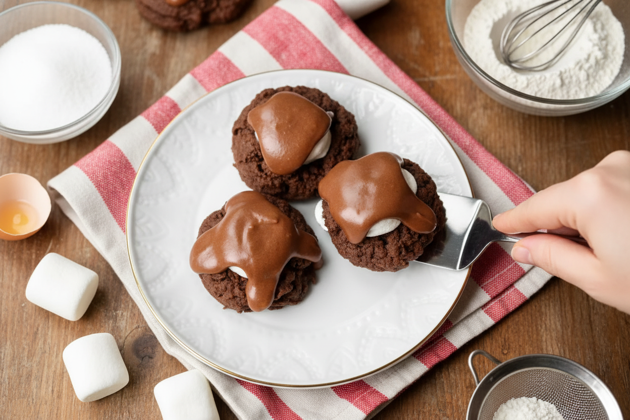 Chocolate Marshmallow Cookie Recipe