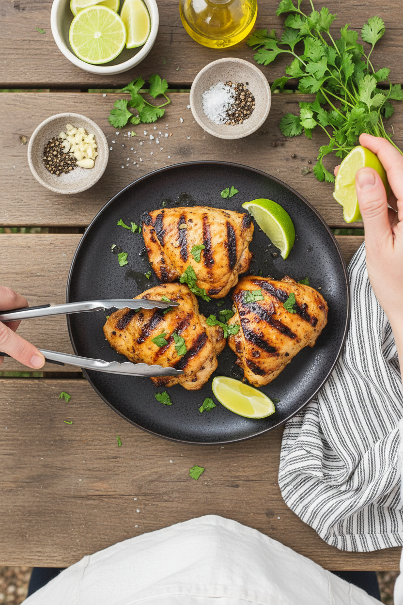 Cilantro Lime Chicken Recipe for Grilling
