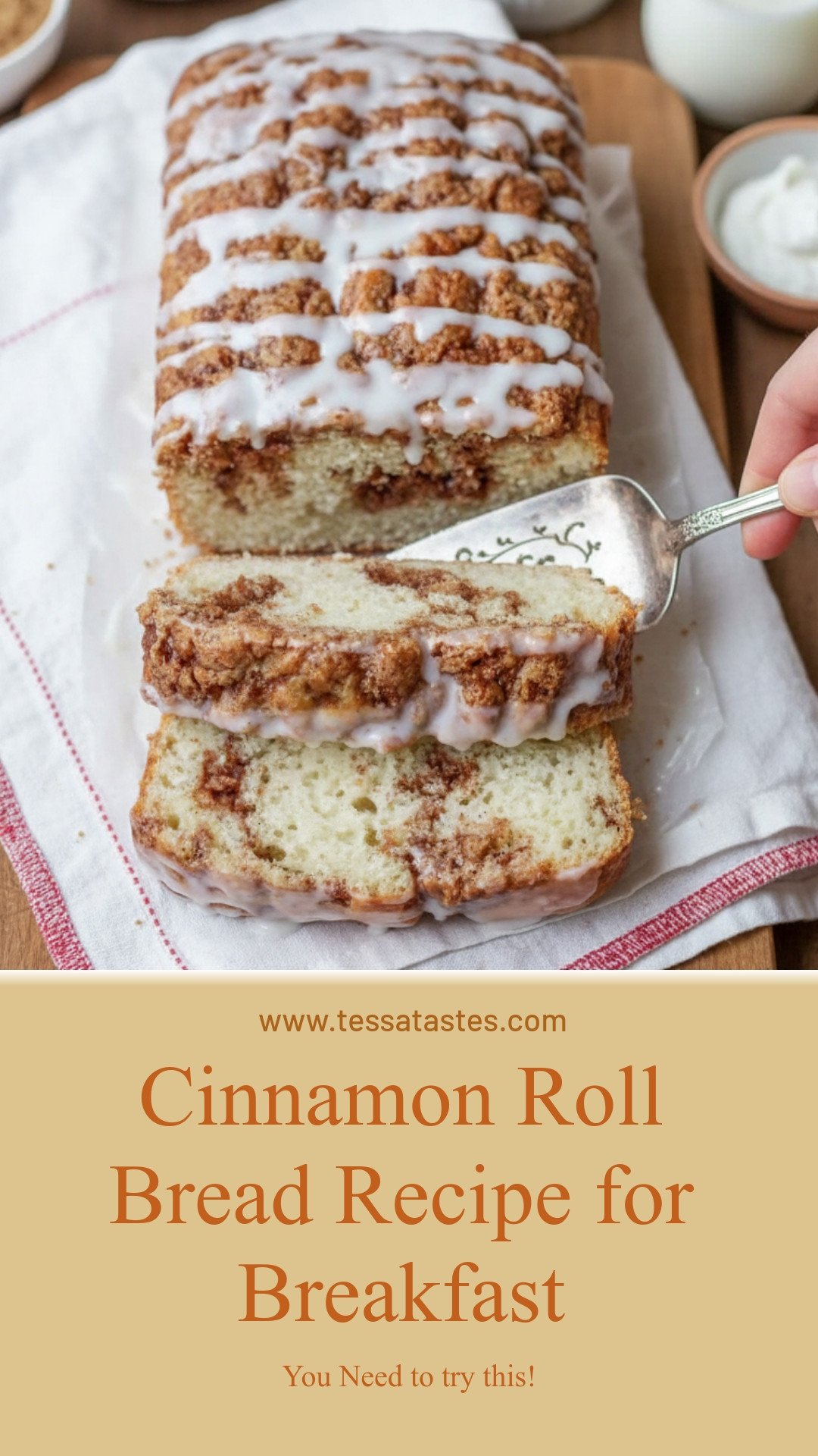 Cinnamon Roll Bread Recipe for Breakfast