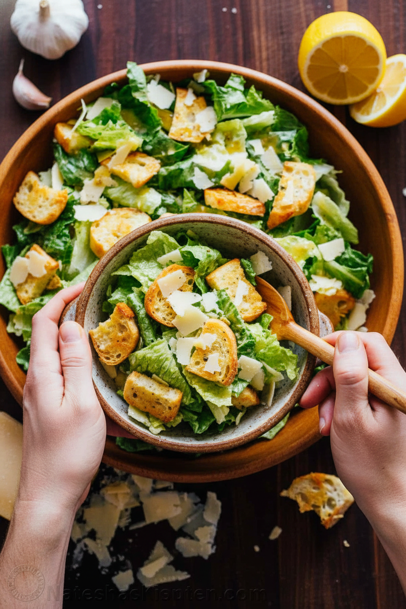 Classic Caesar Salad Recipe Tips