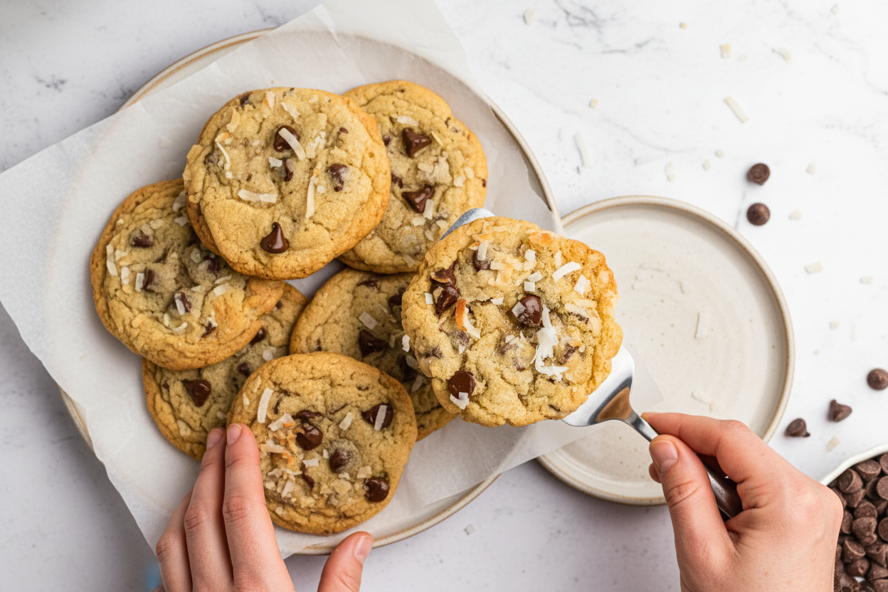 Coconut Chocolate Chip Cookie Recipe