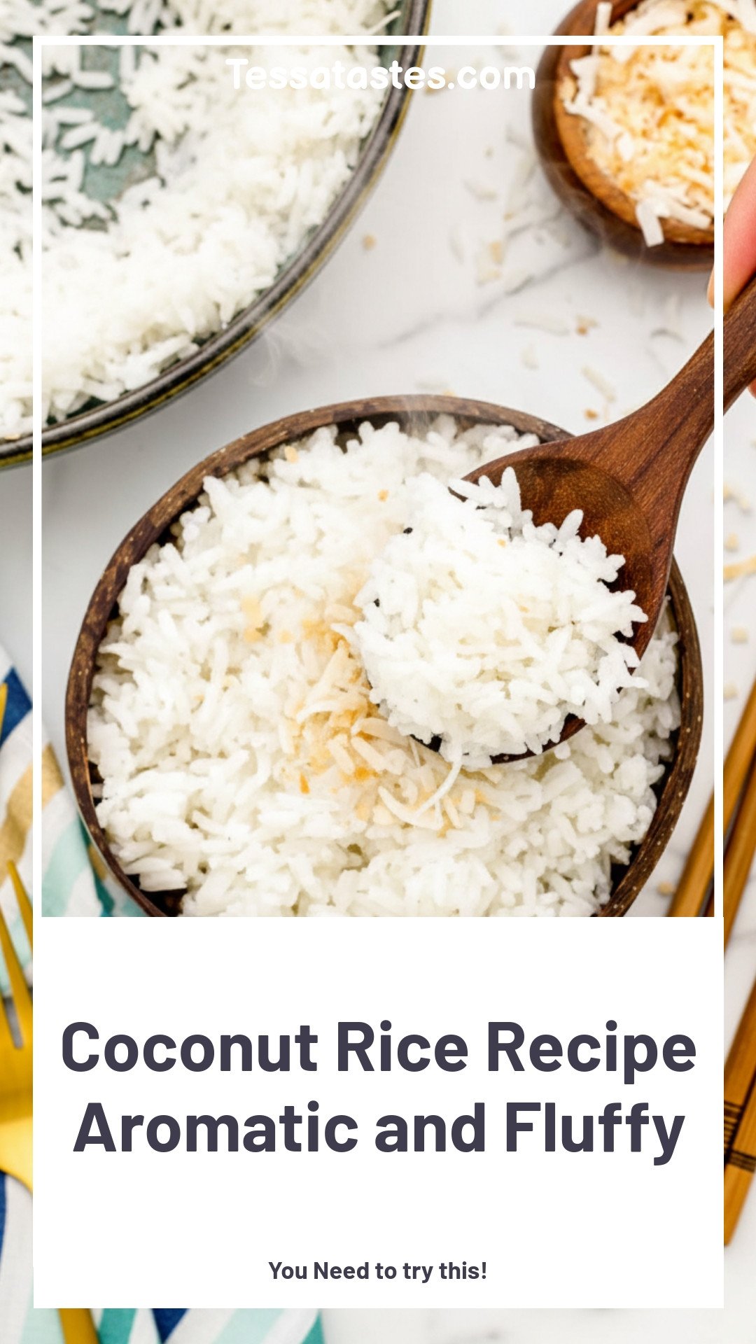 Coconut Rice Recipe Aromatic and Fluffy