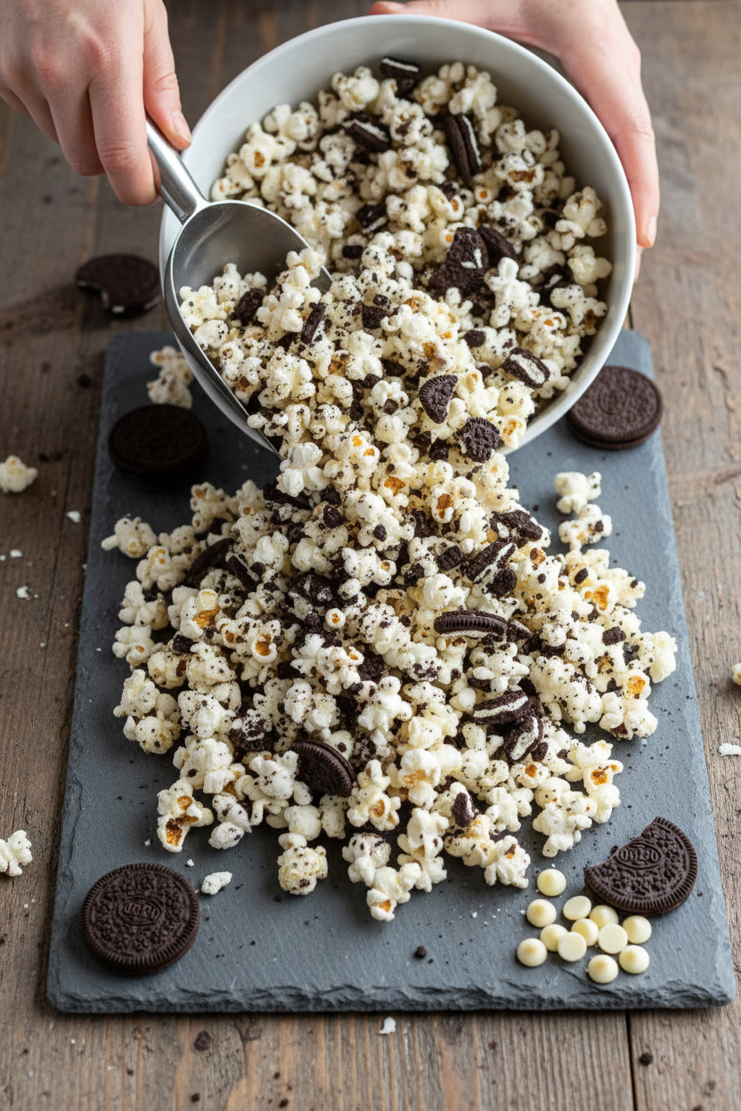 Cookies and Cream Popcorn Recipe and Ideas