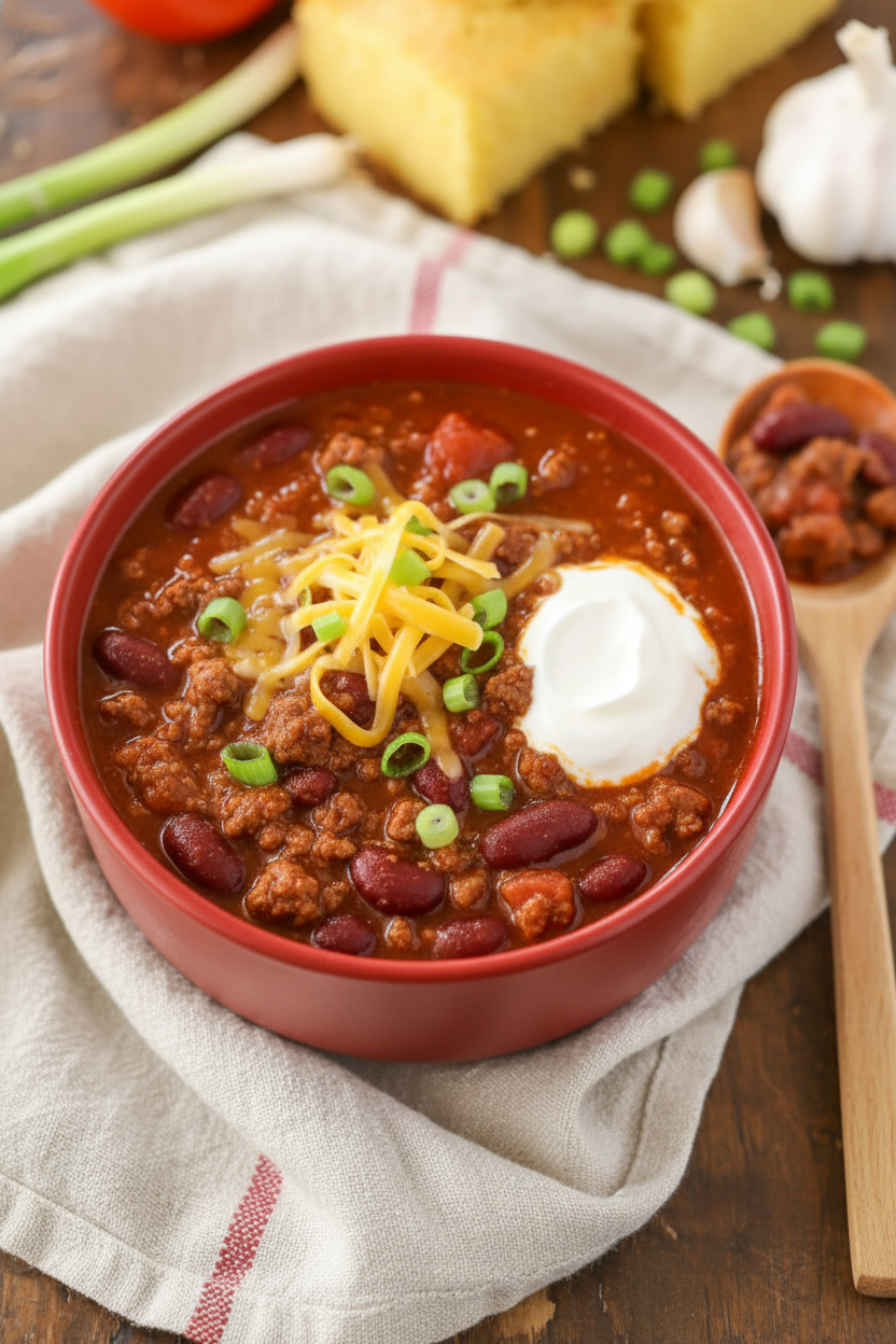 Cozy Beef Chili Recipe for Winning Cook Offs