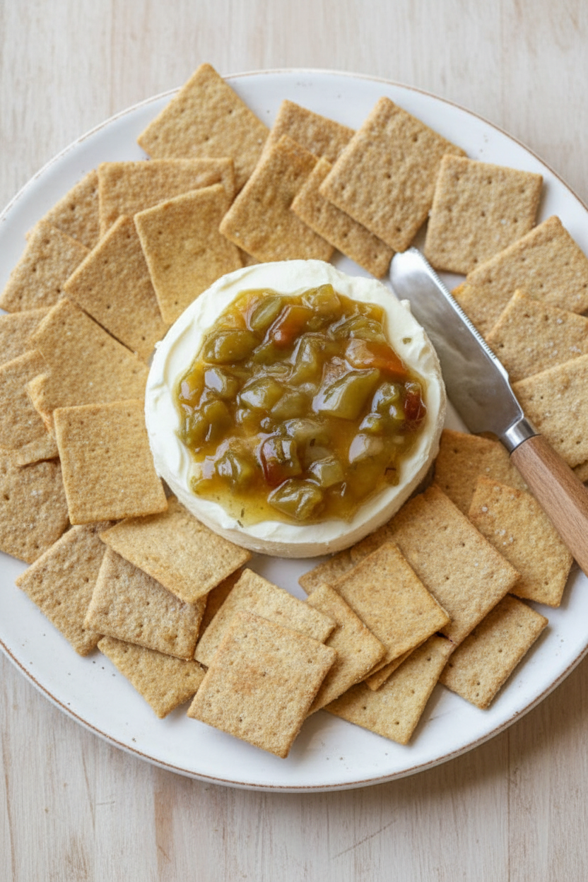 Cream Cheese Green Chili Dip Recipe