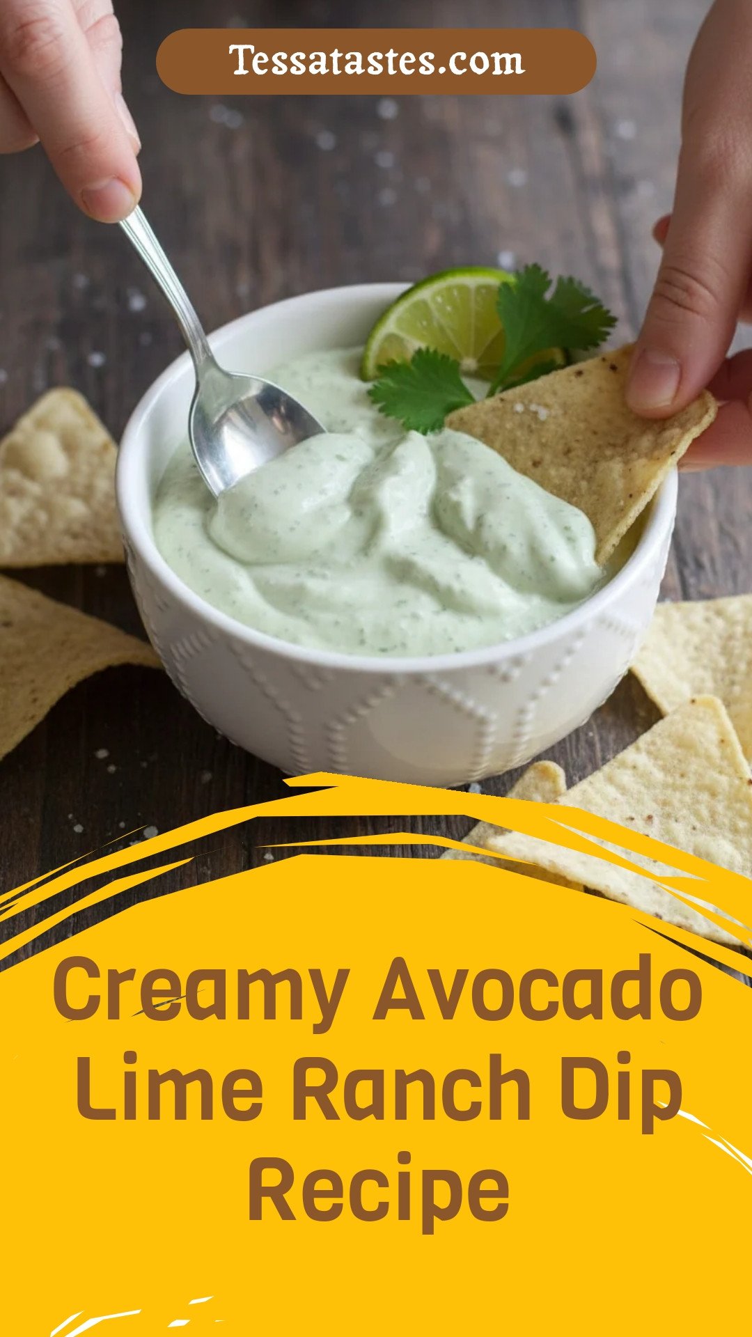 Creamy Avocado Lime Ranch Dip Recipe