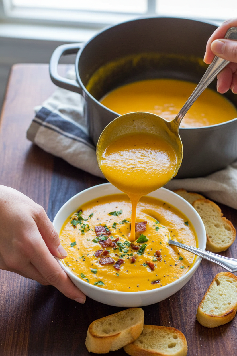 Creamy Carrot Soup Recipe Easy Homemade