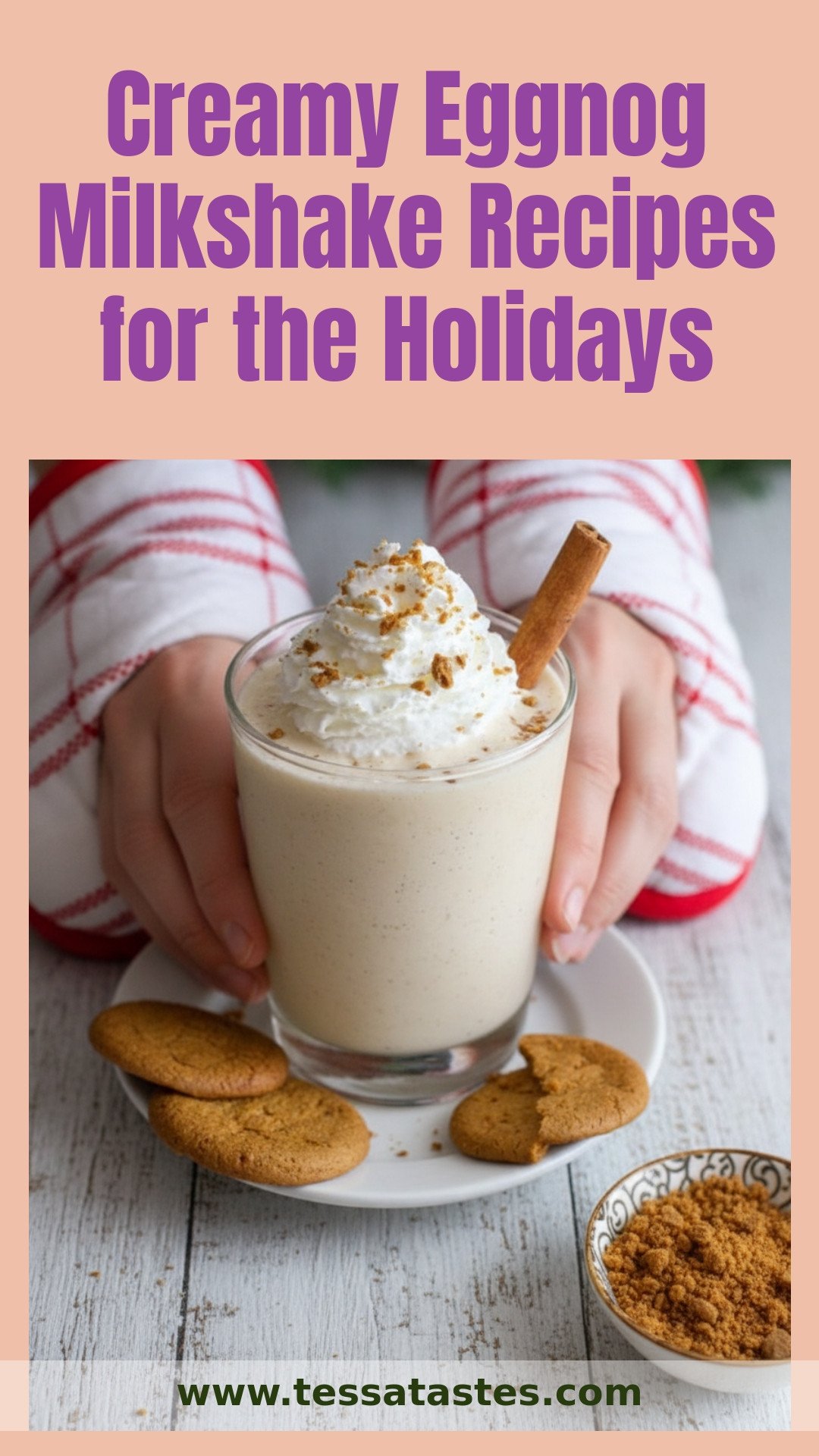 Creamy Eggnog Milkshake Recipes for the Holidays