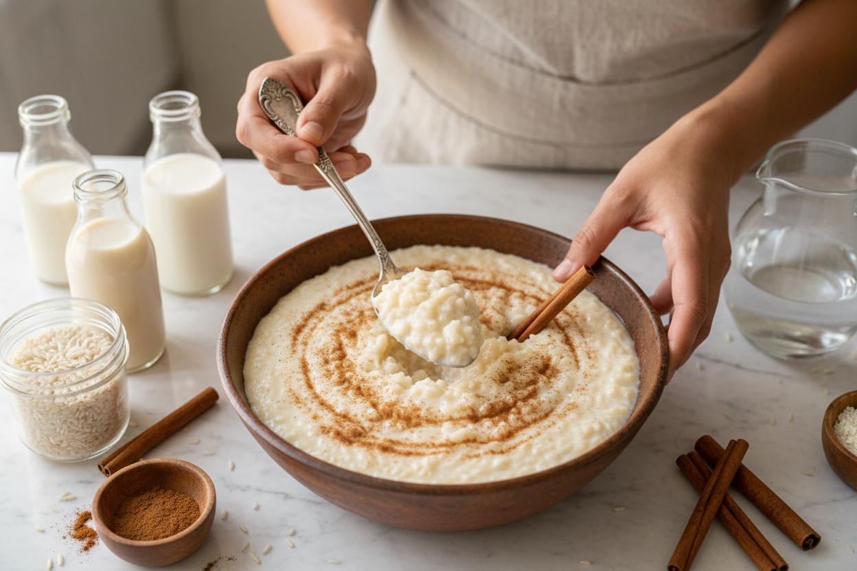 Creamy Rice Pudding Arroz con Leche