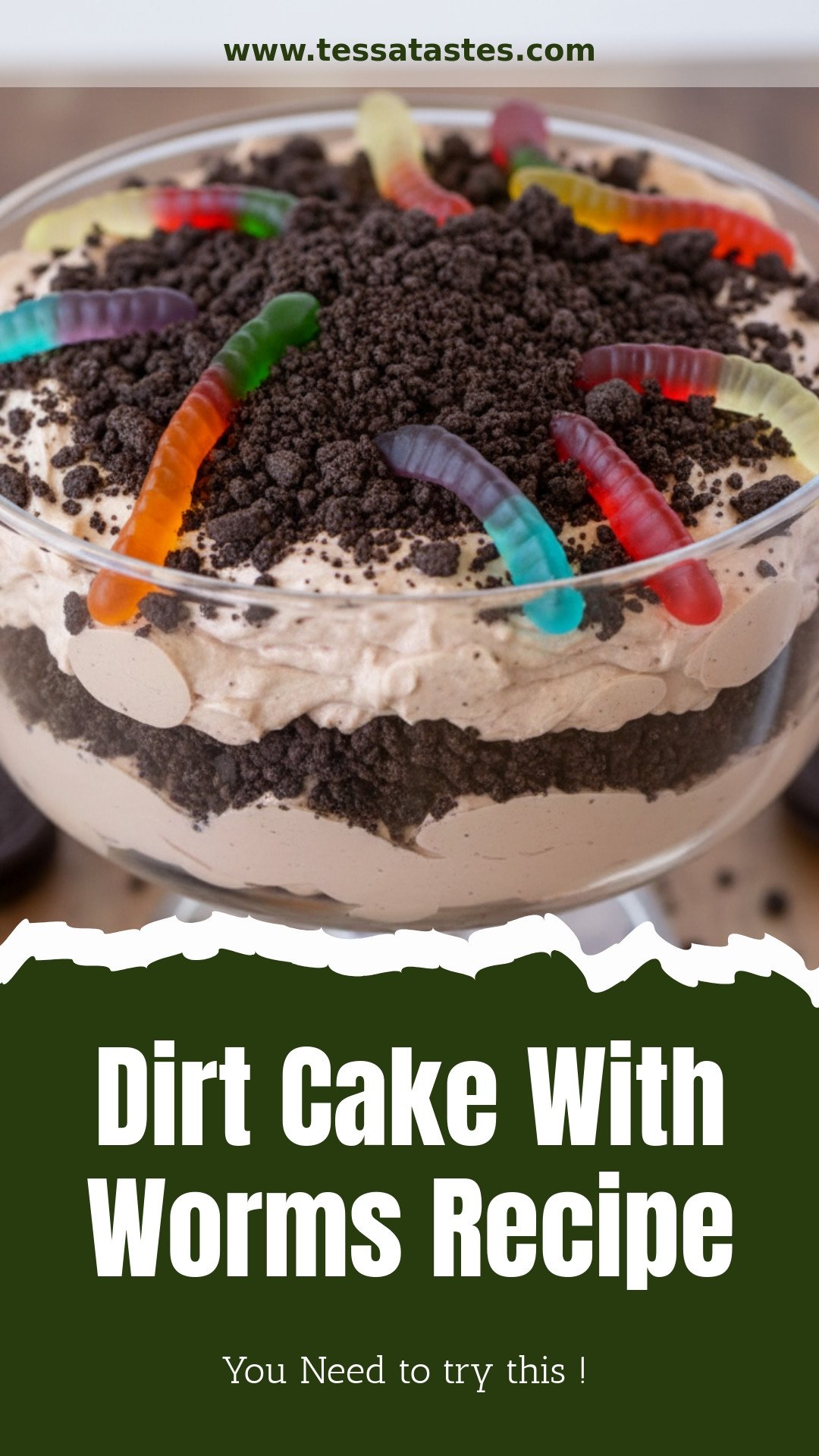 Dirt Cake With Worms Recipe