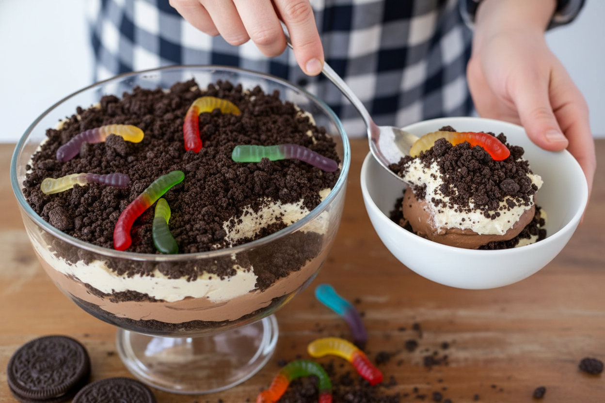 Dirt Cake With Worms Recipe