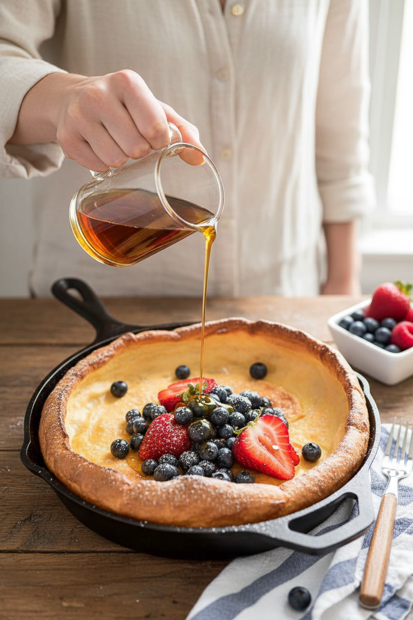 Dutch Baby Pancake Recipe for Breakfast