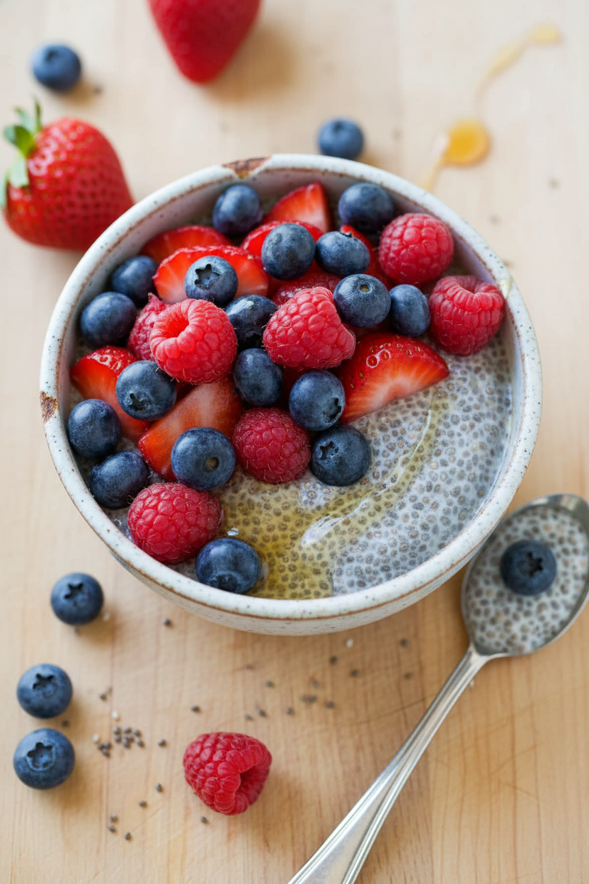 Easy 3-Ingredient Chia Seed Pudding Recipe