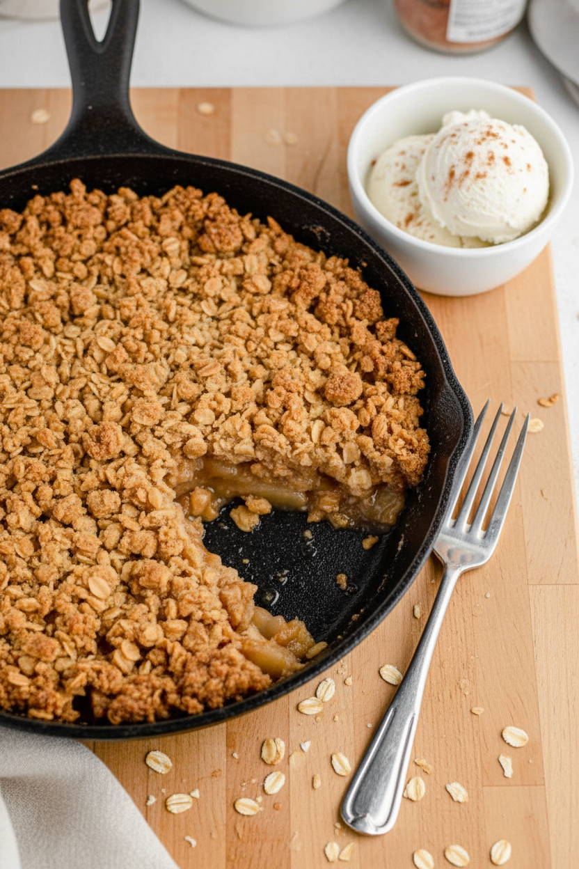 Easy Apple Crisp Recipe For Homemade Dessert