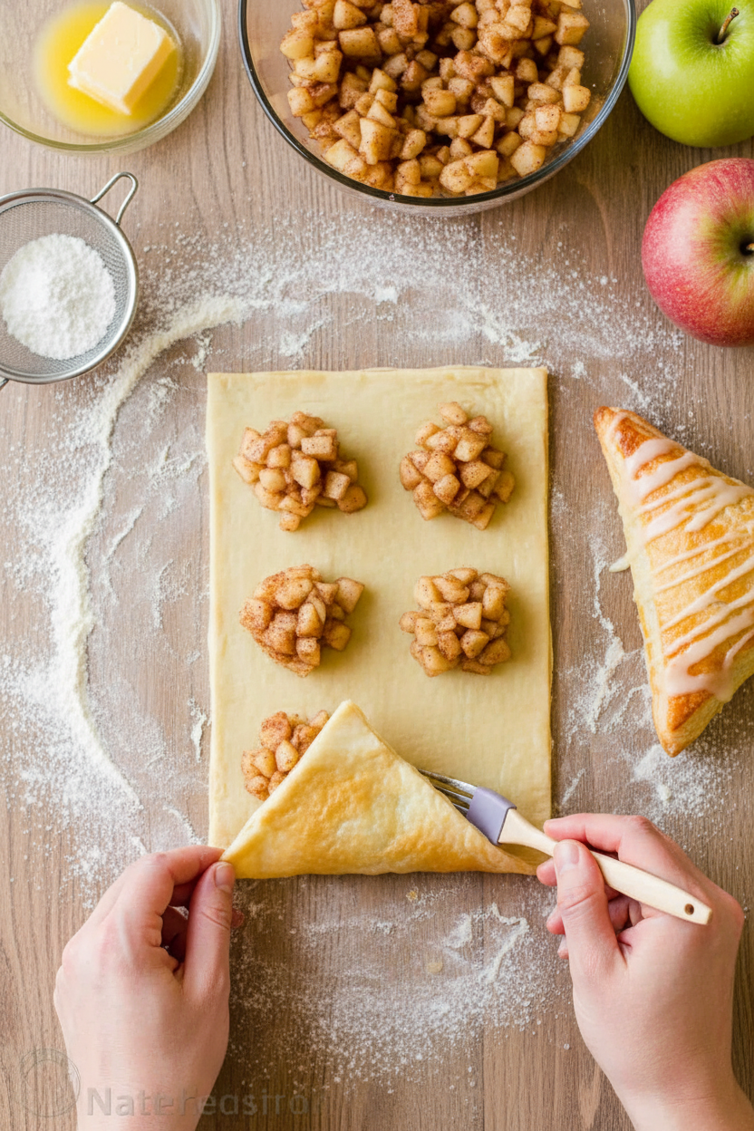 Easy Apple Turnovers Recipe Video Tutorial
