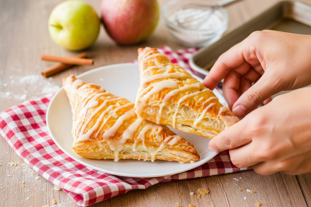 Easy Apple Turnovers Recipe Video Tutorial