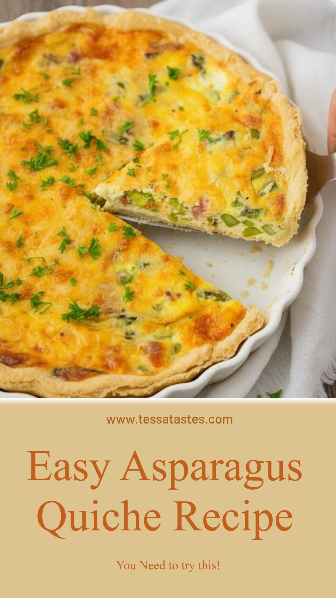 Easy Asparagus Quiche Recipe