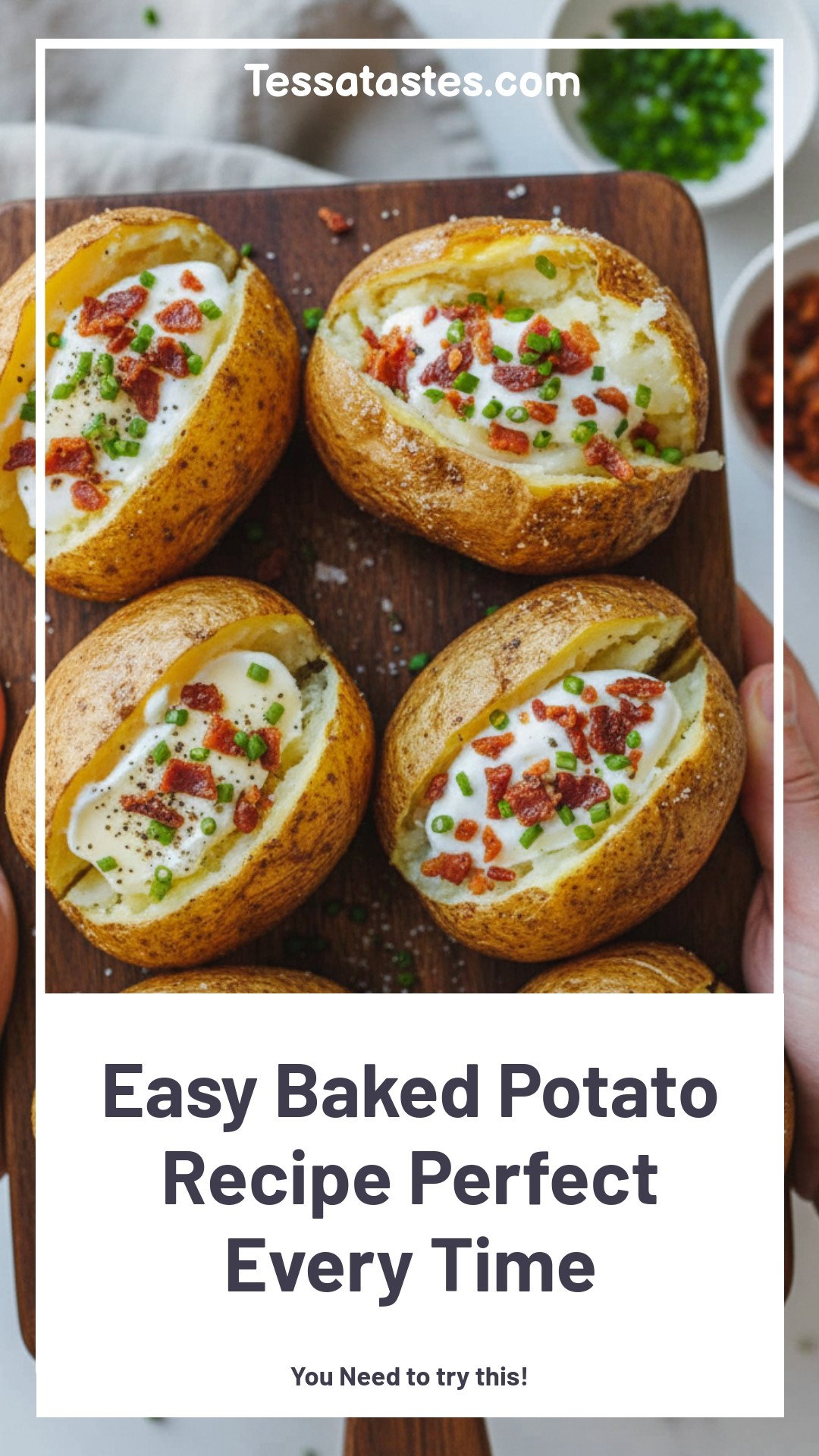Easy Baked Potato Recipe Perfect Every Time