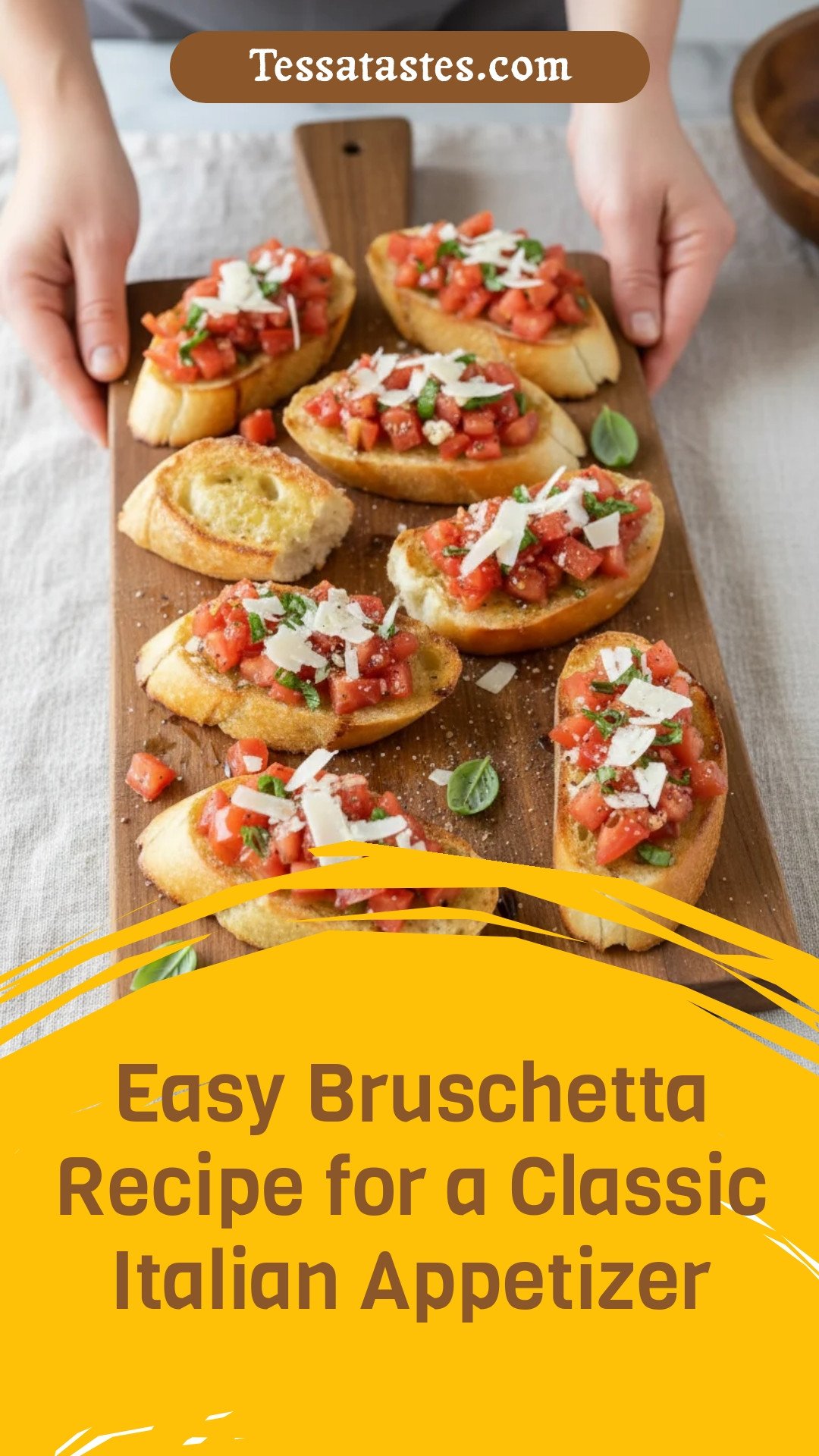 Easy Bruschetta Recipe for a Classic Italian Appetizer