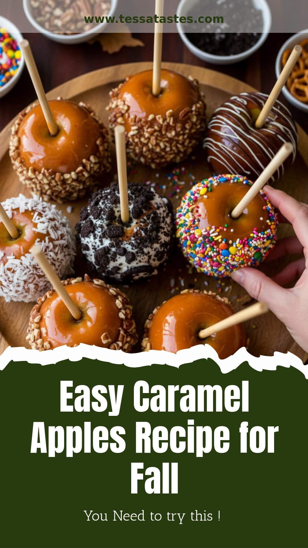 Easy Caramel Apples Recipe for Fall