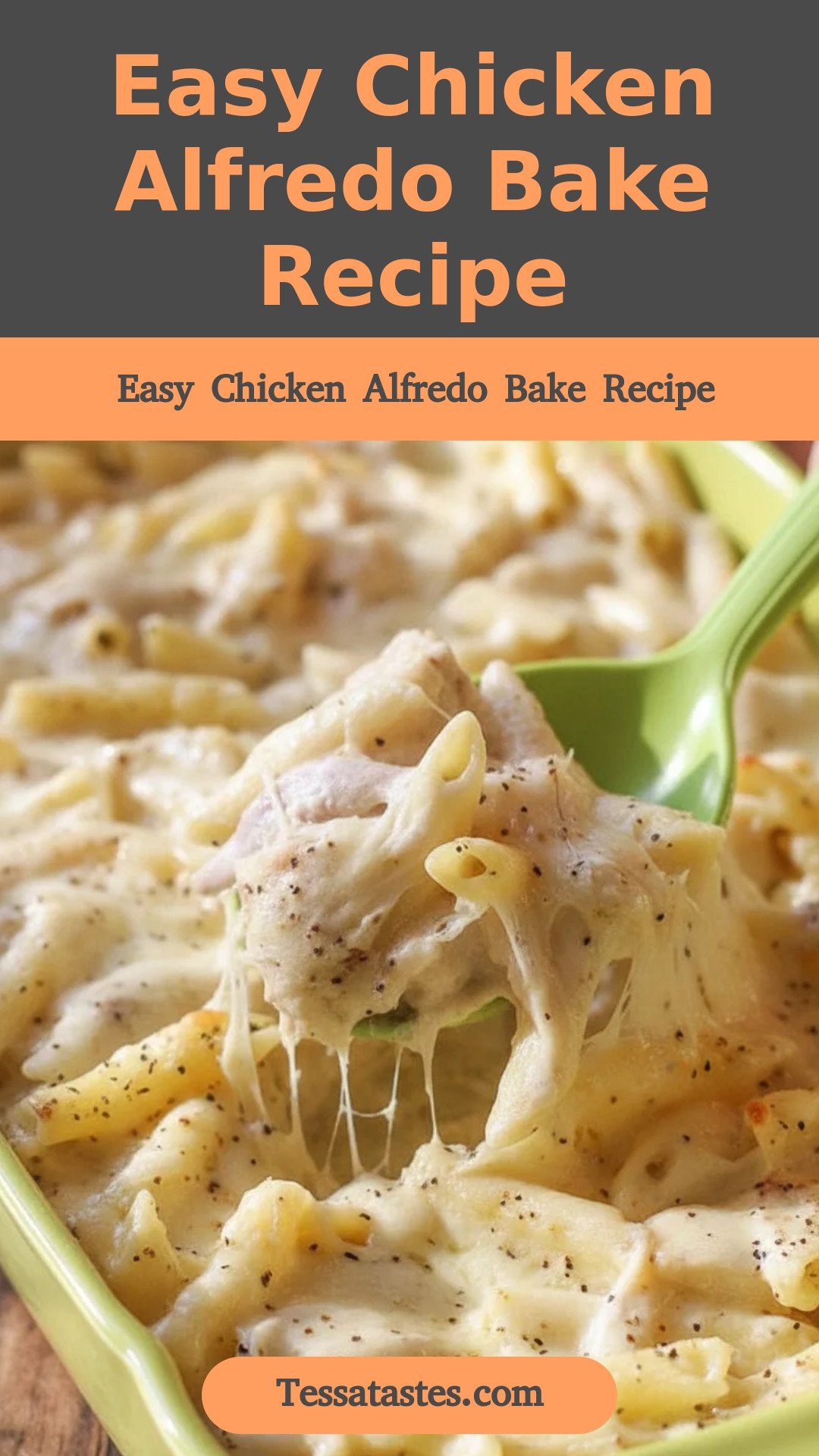Easy Chicken Alfredo Bake Recipe