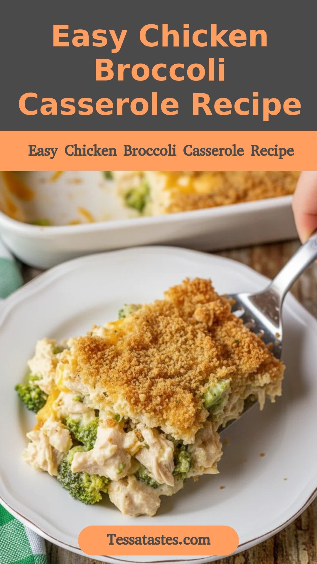 Easy Chicken Broccoli Casserole Recipe