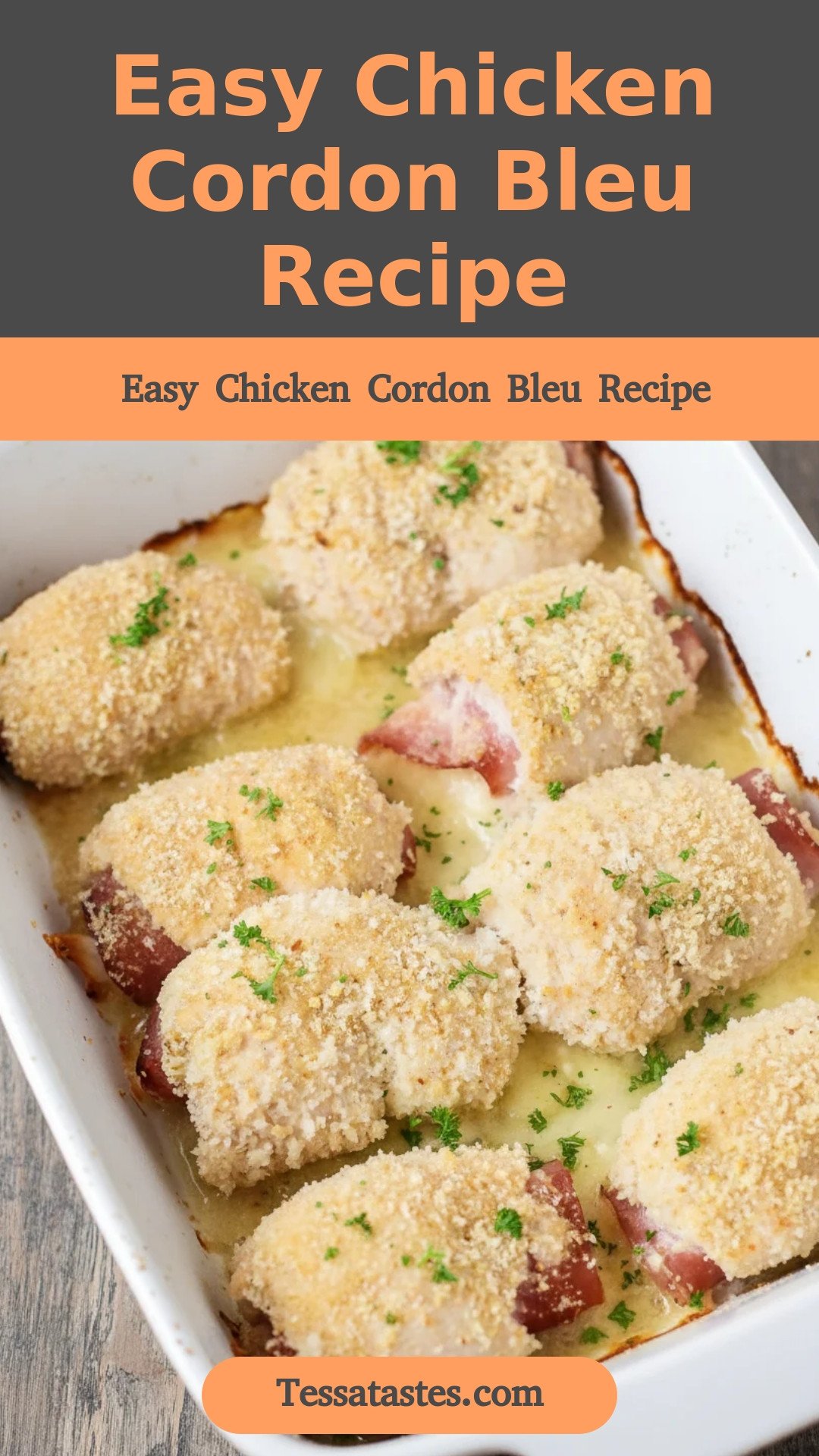 Easy Chicken Cordon Bleu Recipe
