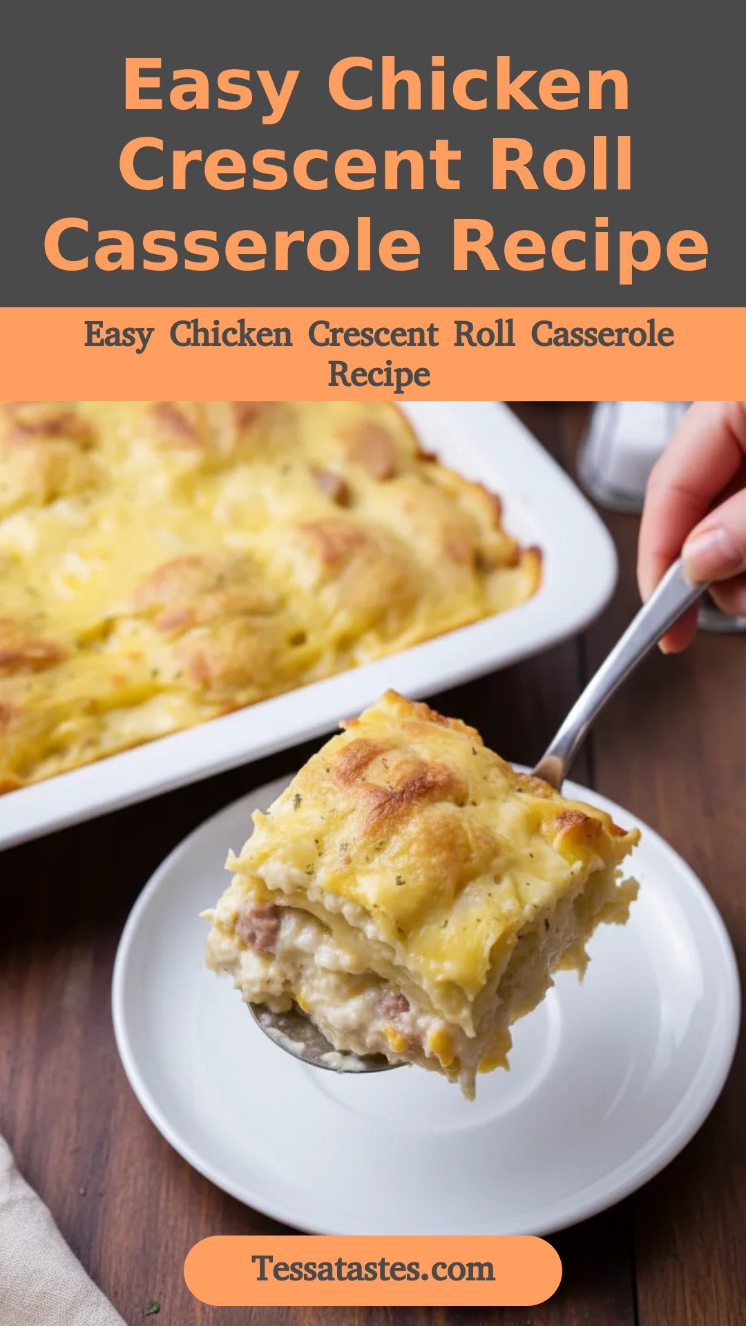 Easy Chicken Crescent Roll Casserole Recipe