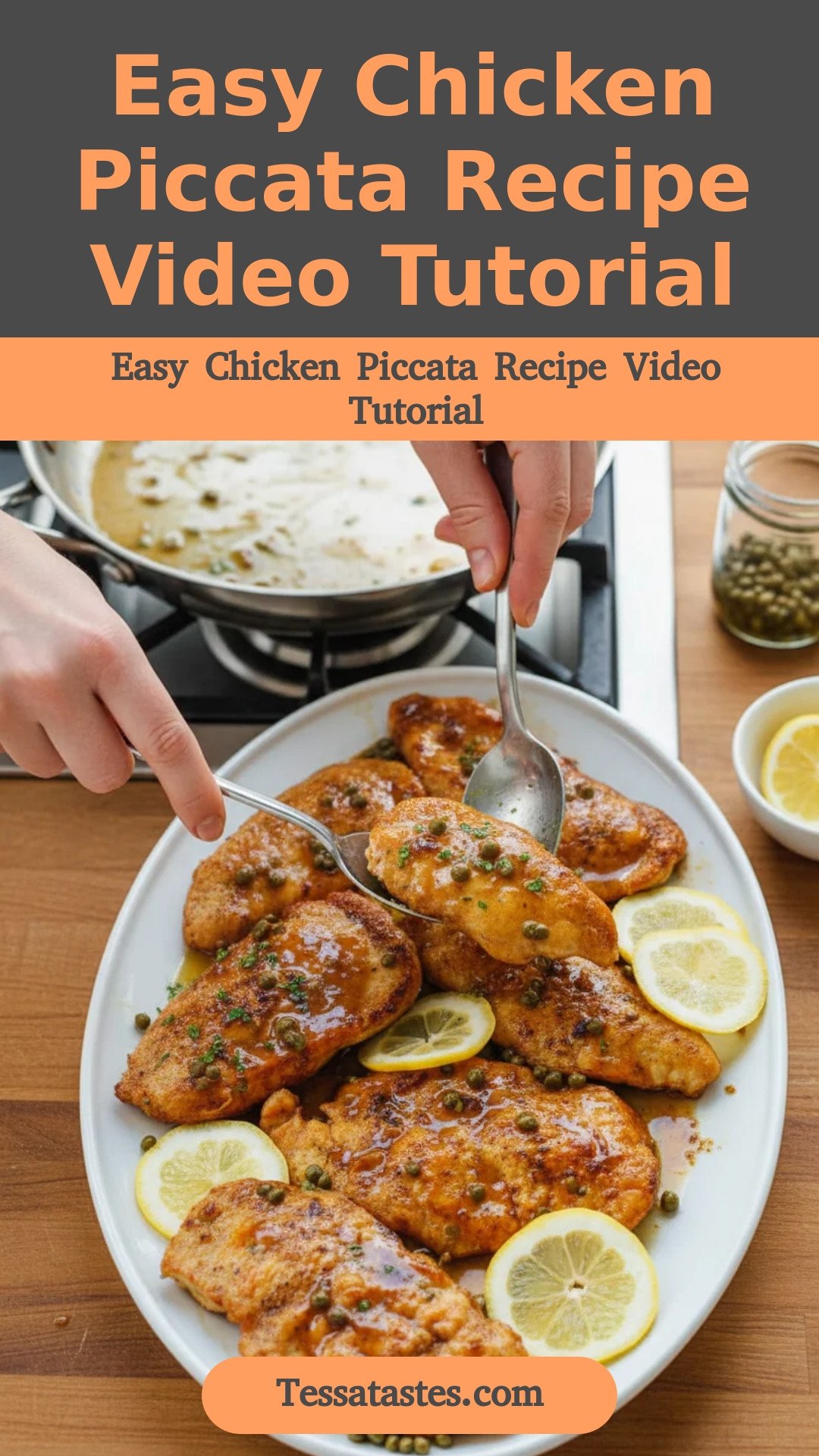 Easy Chicken Piccata Recipe Video Tutorial