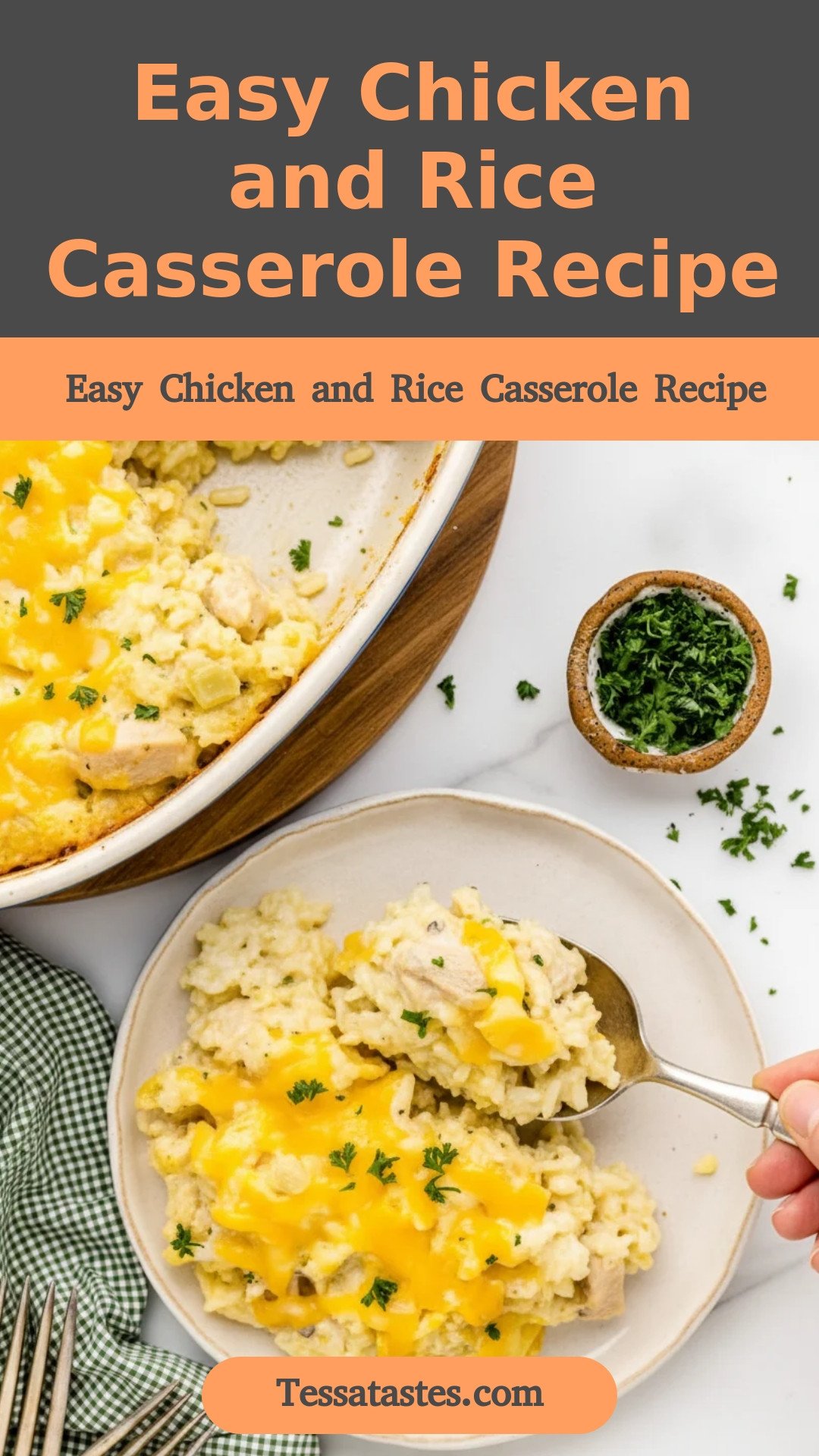 Easy Chicken and Rice Casserole Recipe