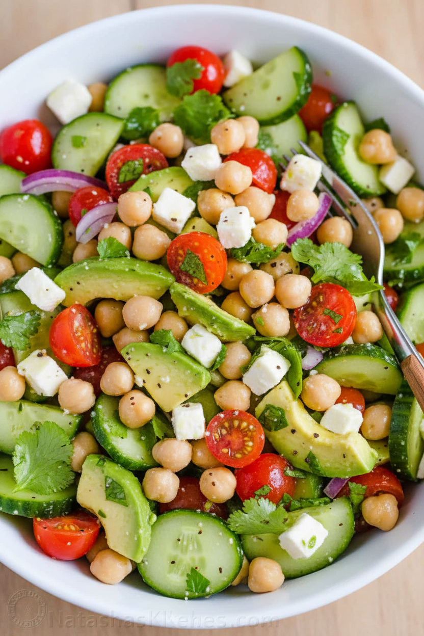 Easy Chickpea Salad Recipe for a Healthy Meal