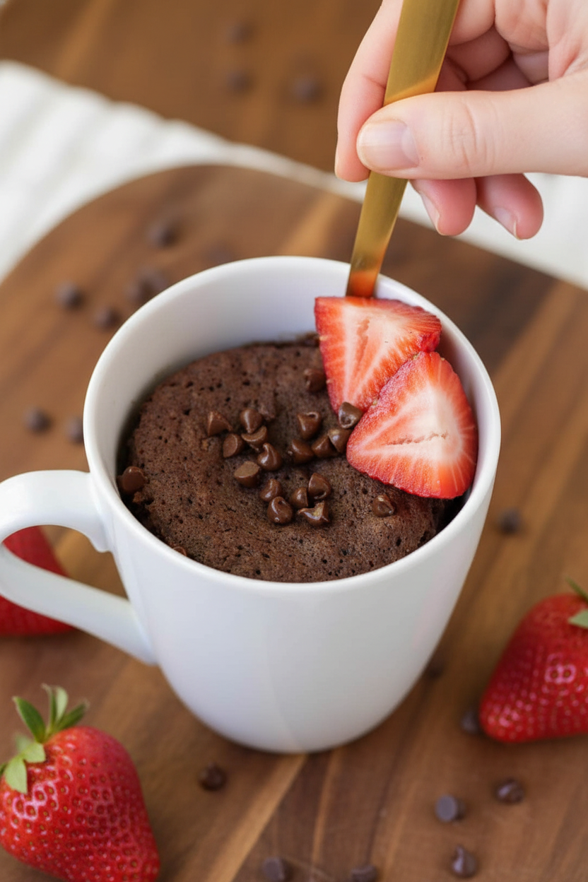 Easy Chocolate Mug Cake Recipe