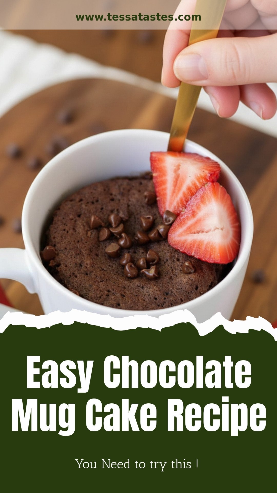 Easy Chocolate Mug Cake Recipe