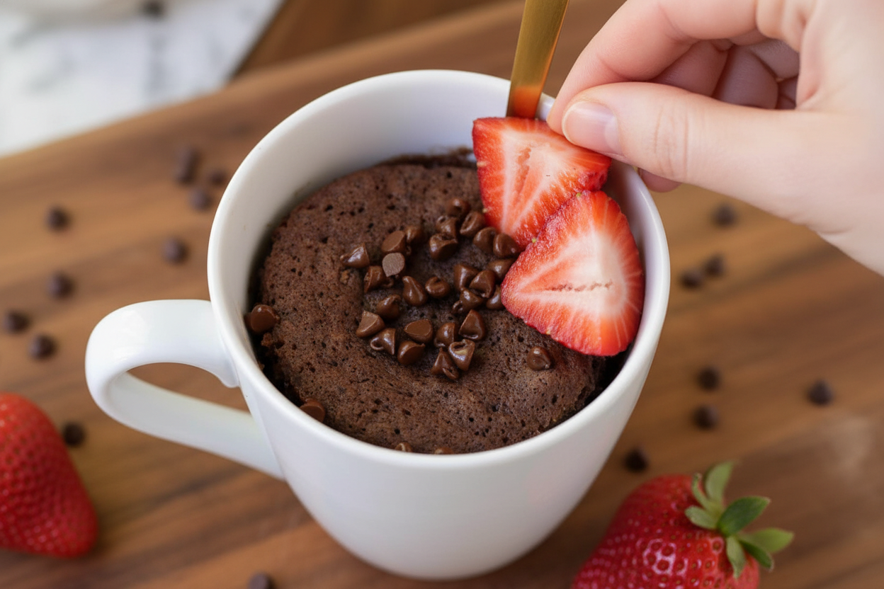 Easy Chocolate Mug Cake Recipe