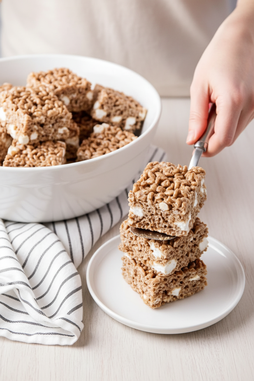 Easy Chocolate Rice Krispie Treats Recipe